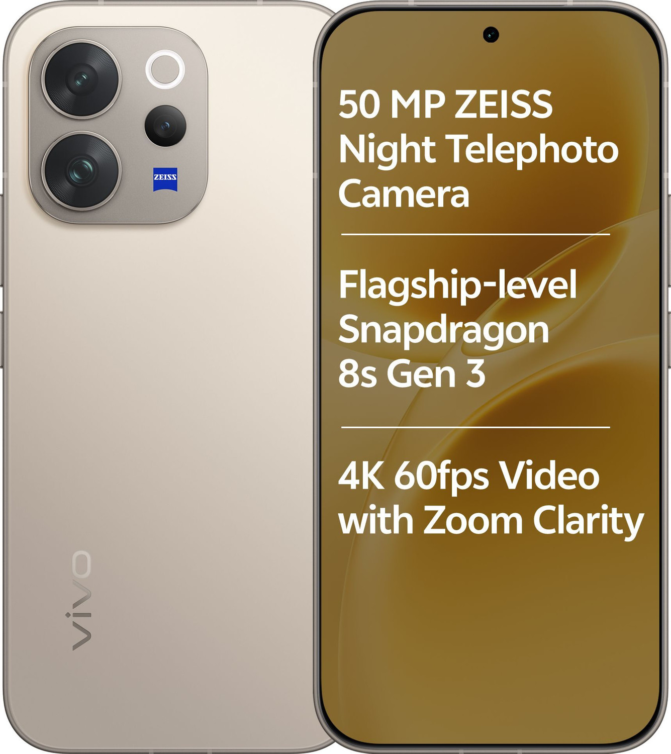 Image of vivo V70 Elite (Sand Beige 2026, 256 GB)