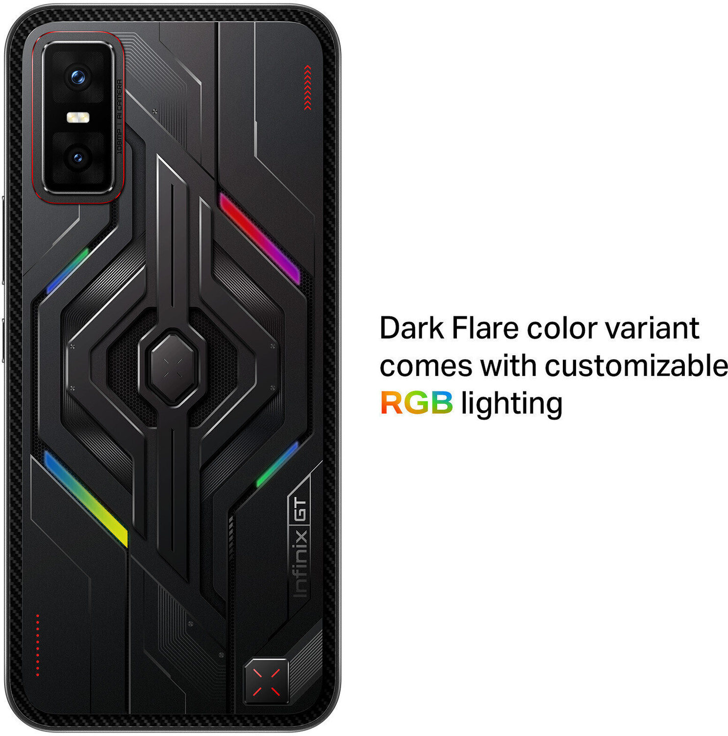 Image of Infinix GT 30 Pro 5G+ (Dark Flare, 256 GB)