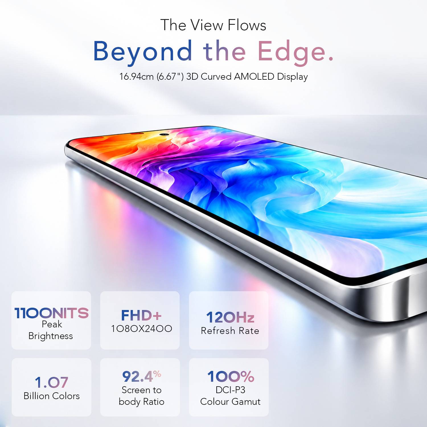LAVA Virat Curve 5G 128GB Gray - Image 3