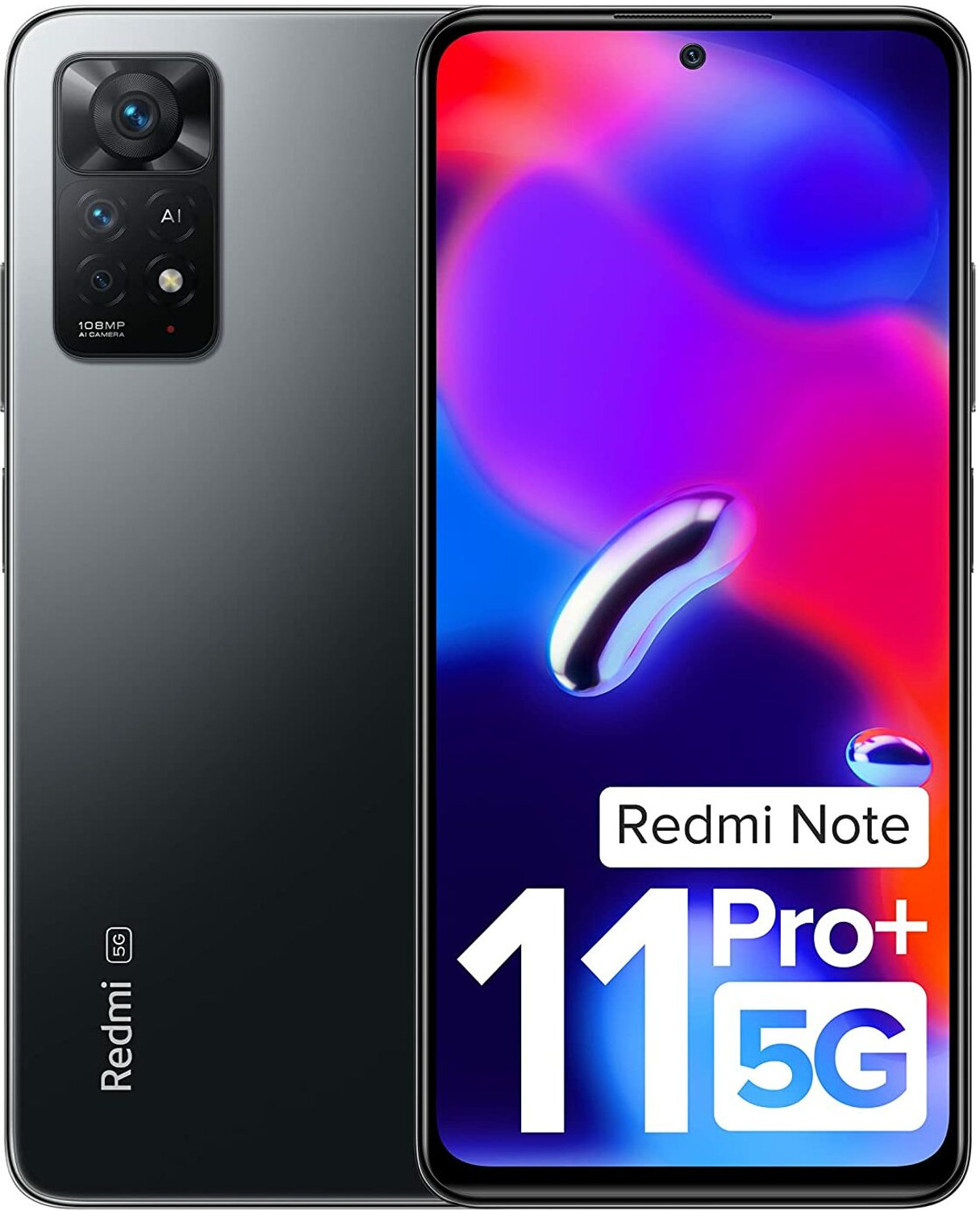 Image of Redmi Note 11 PRO Plus 5G (Stealth Black, 128 GB)