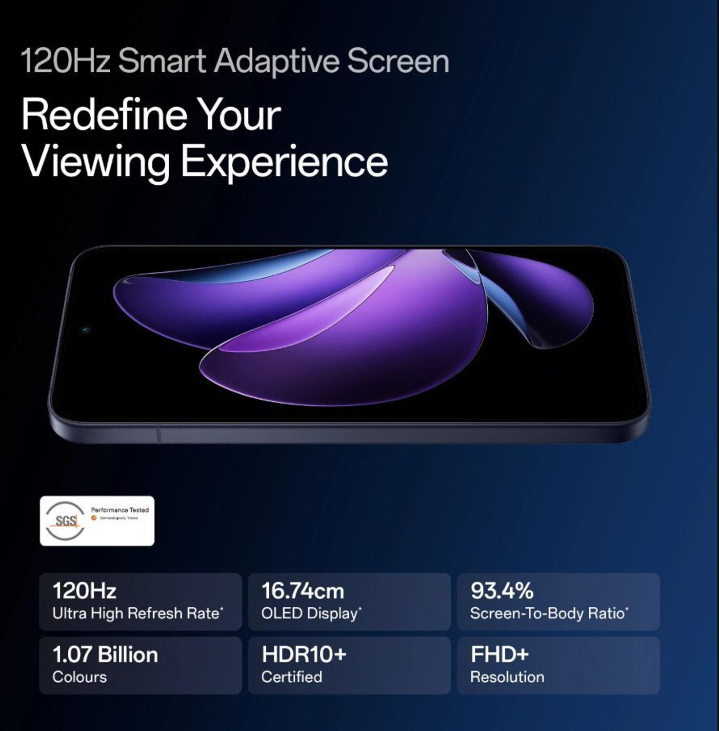 Image of OPPO RENO 13 5G (Luminous Blue, 128 GB)