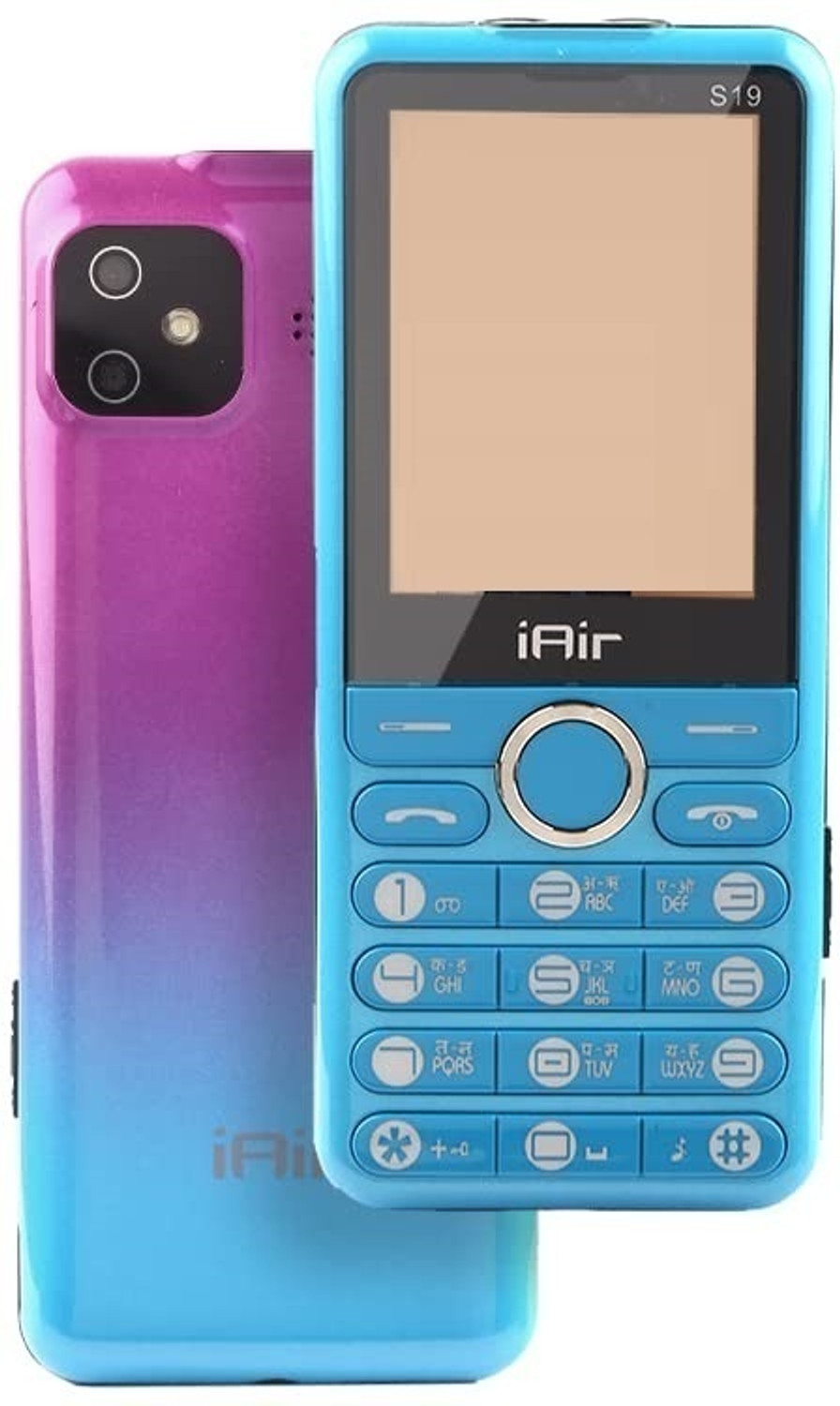 Image of IAIR S19 Dual Sim Keypad Phone | 2800 mAH Battery & Big 2.4 Inch Display