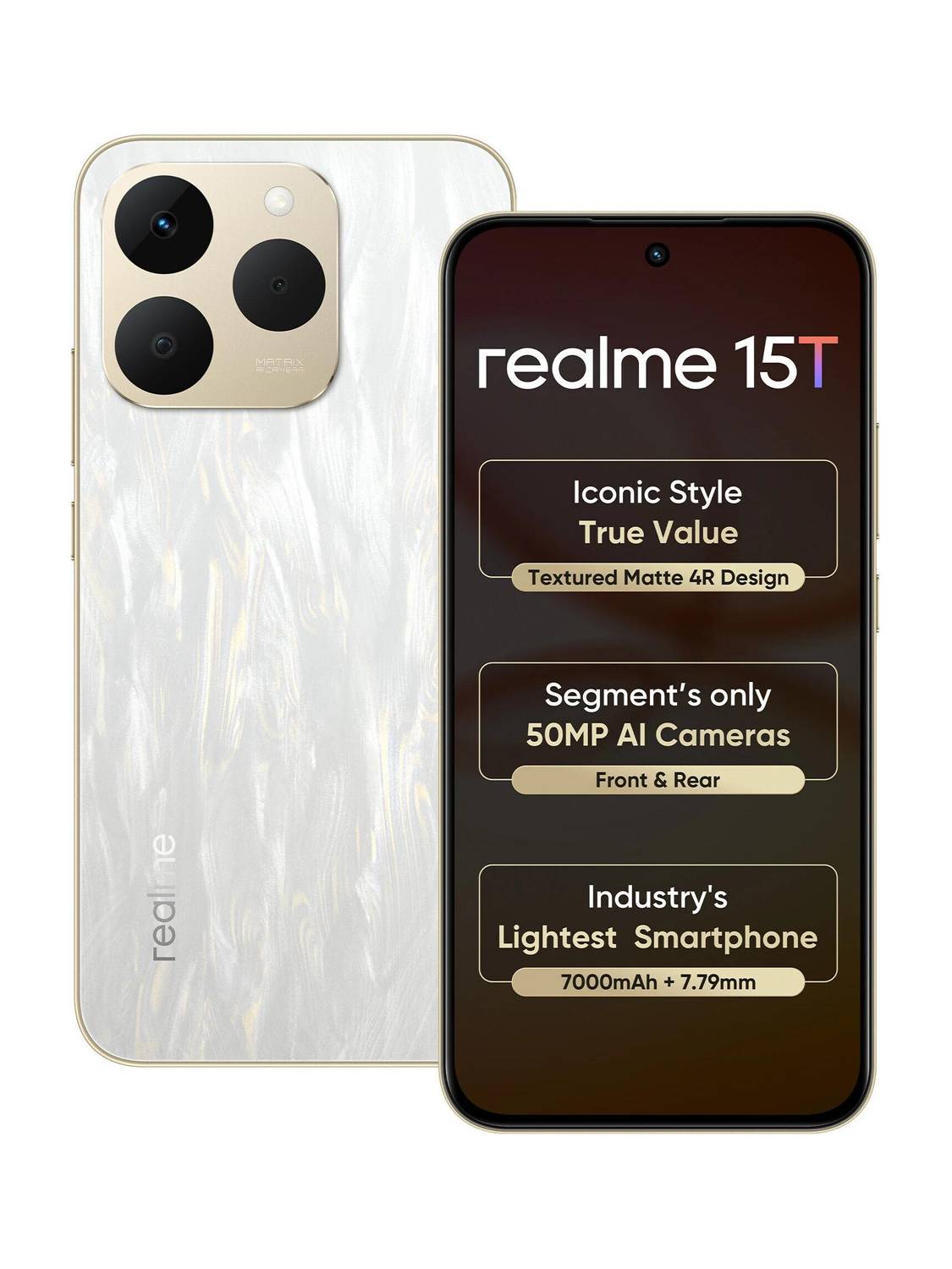 realme 15T 5G (Flowing Silver, 128 GB)
