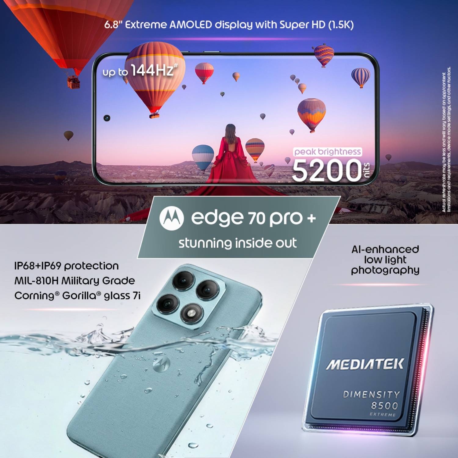 Motorola Edge 70 Pro+ 256GB Green - Image 4