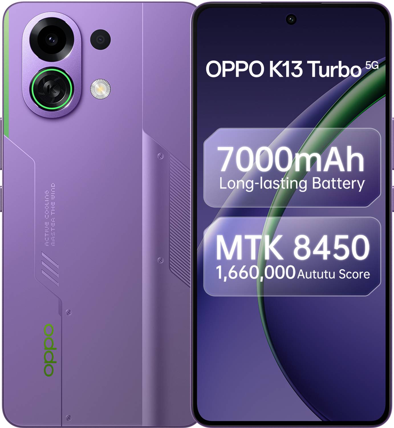 OPPO K13 Turbo 5G Purple Phantom 256GB