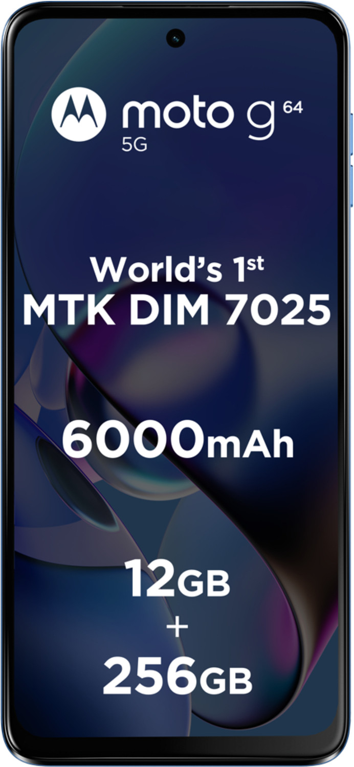 Image of Motorola g64 5G (Pearl Blue, 256 GB)