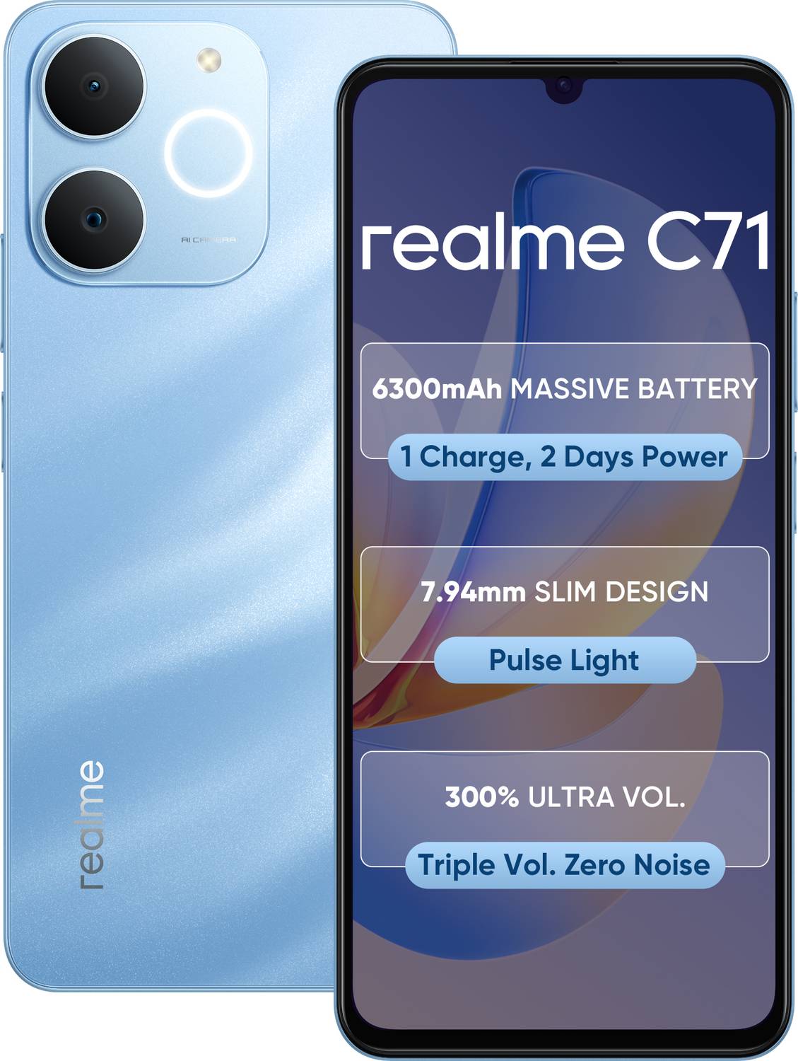 realme C71 (Sea Blue, 64 GB)