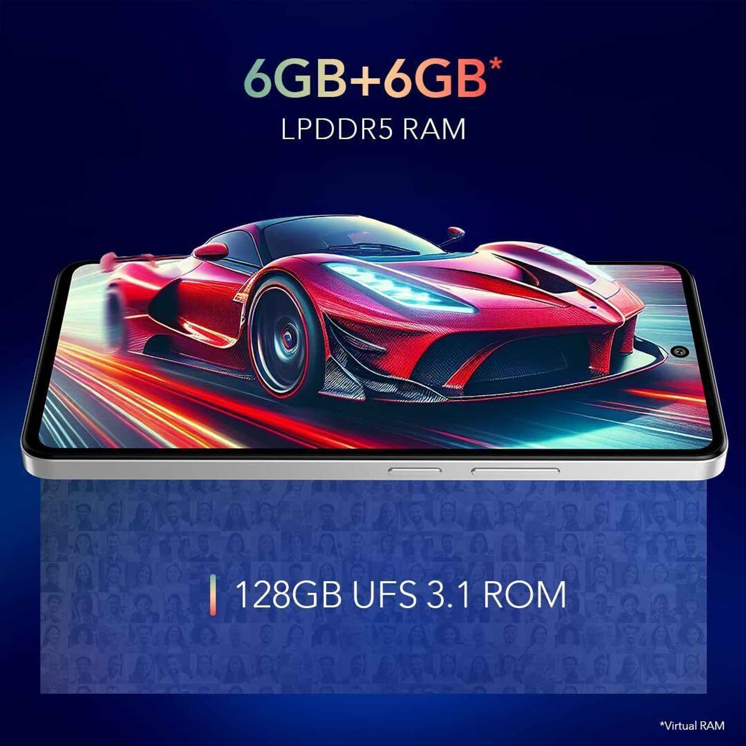 Image of LAVA BOLD 2 5G (Midnight Black, 128 GB)
