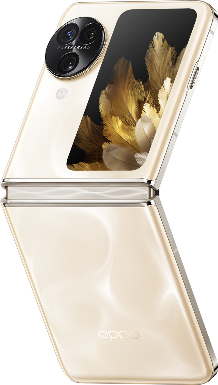 Image of OPPO Find N3 Flip (Cream Gold, 256 GB)