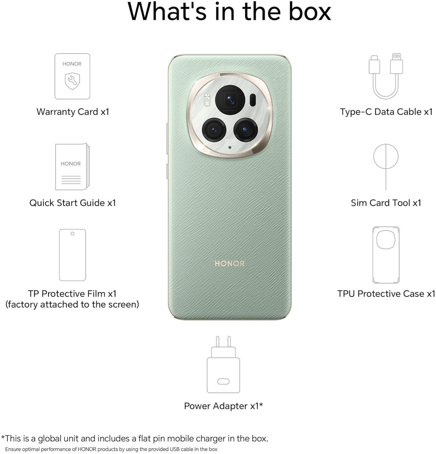 Image of Honor Magic6 pro 5G (Epi Green, 512 GB)