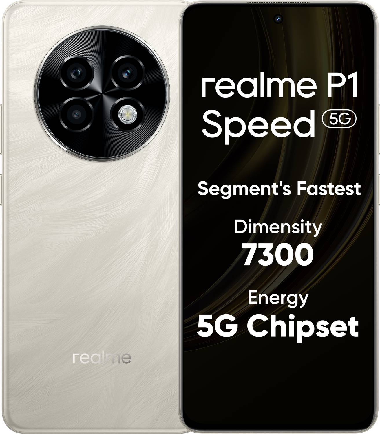 realme P1 Speed 5G (Textured Titanium, 256 GB) (8 GB RAM)