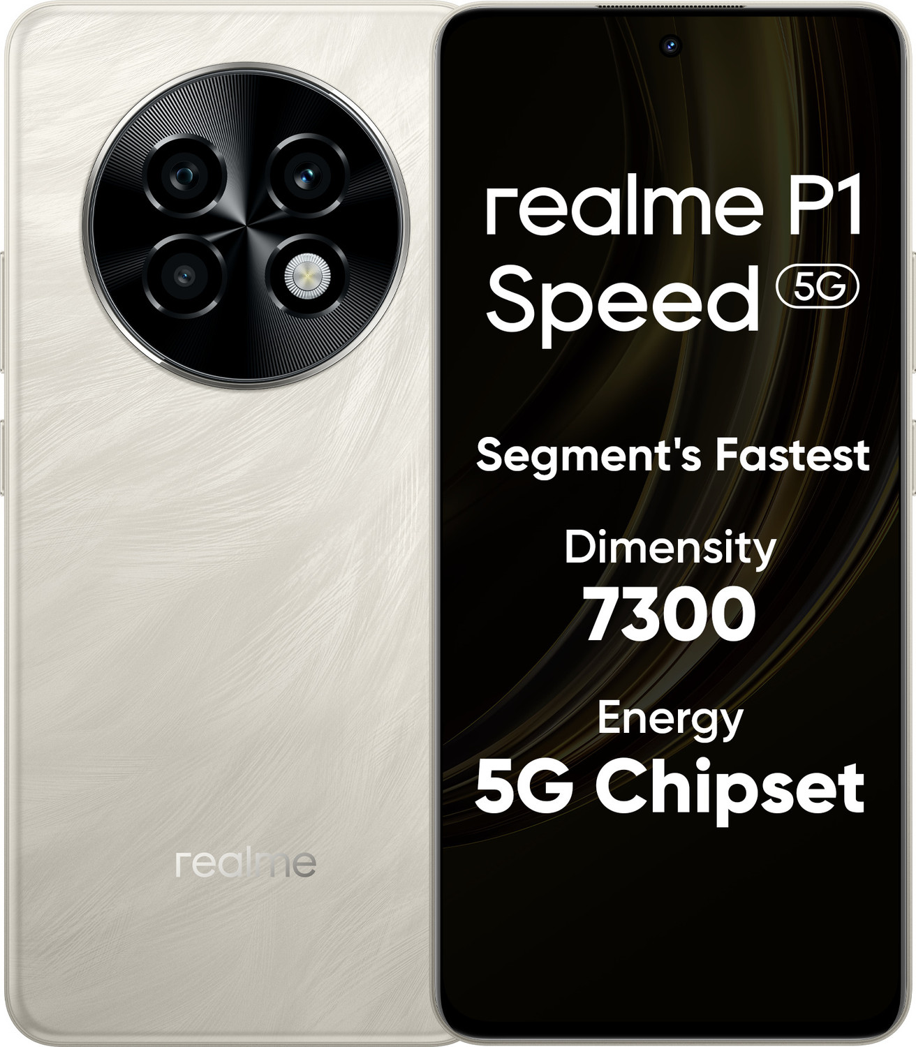 Image of realme P1 Speed 5G (Textured Titanium, 128 GB)