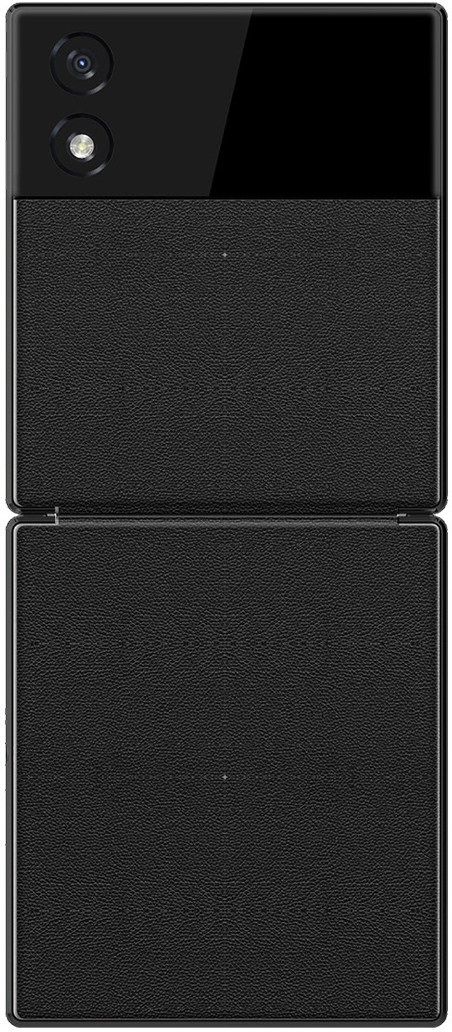 Image of itel Flip 1 Keypad Mobile with Type C Charging| Leather Back | 1200 mAh Battery