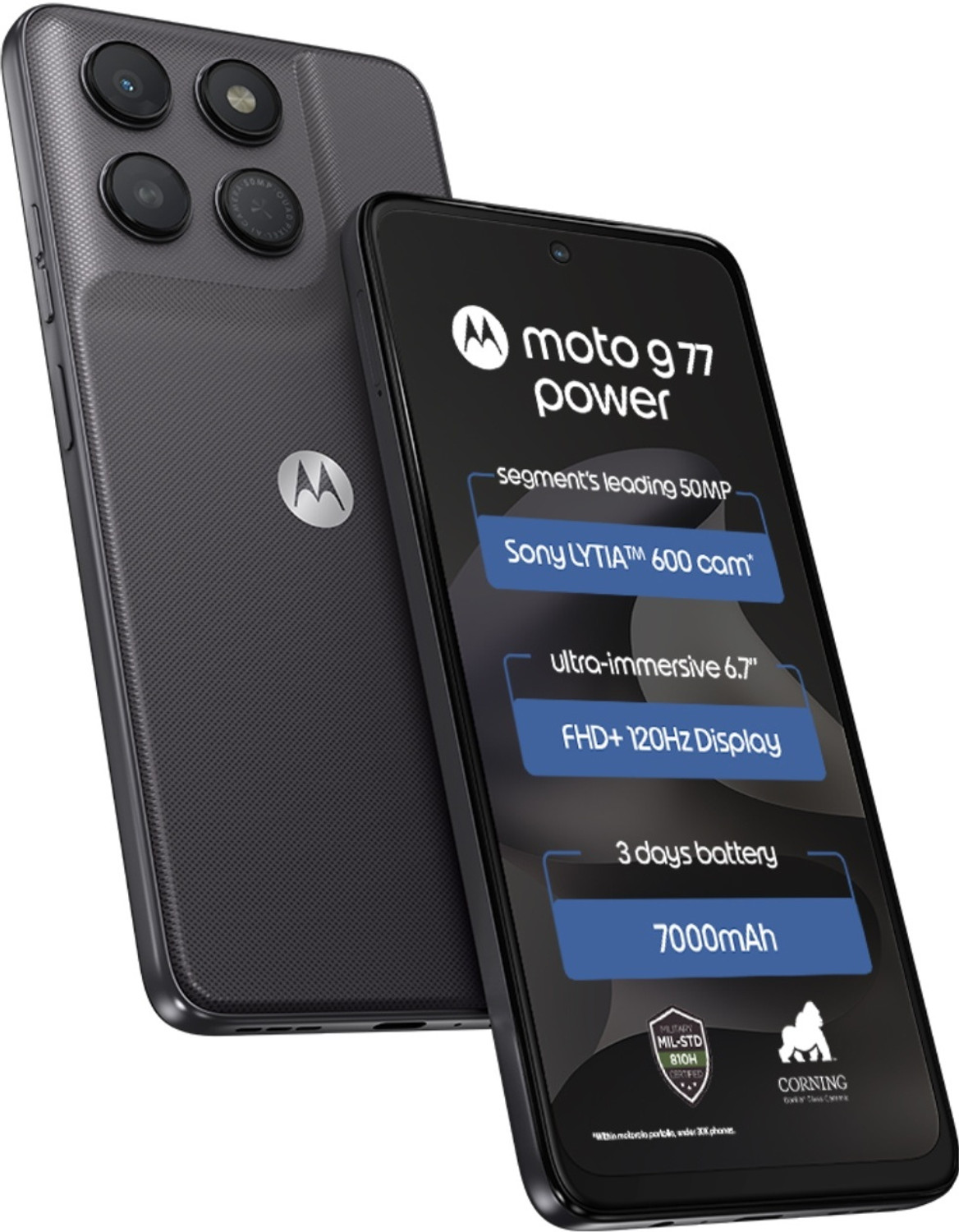 Image of MOTOROLA G77 Power (PANTONE Impenetrable, 128 GB)