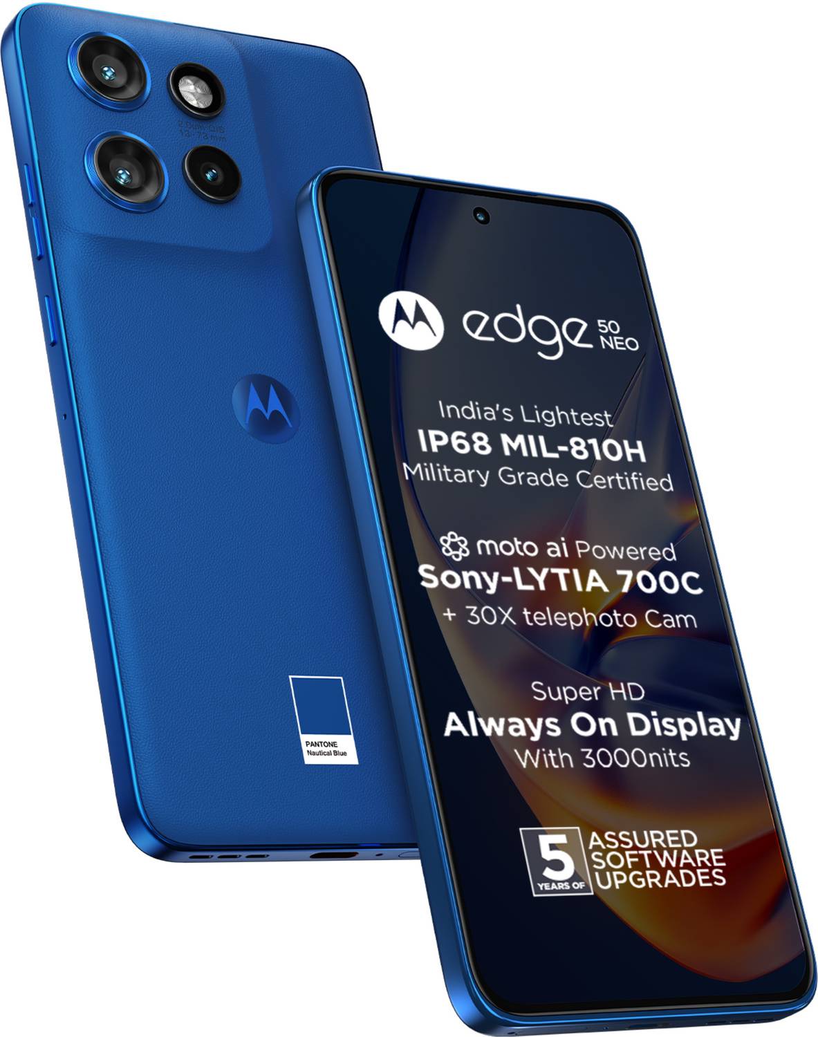 Motorola Edge 50 Neo PANTONE Nautical Blue 256 GB