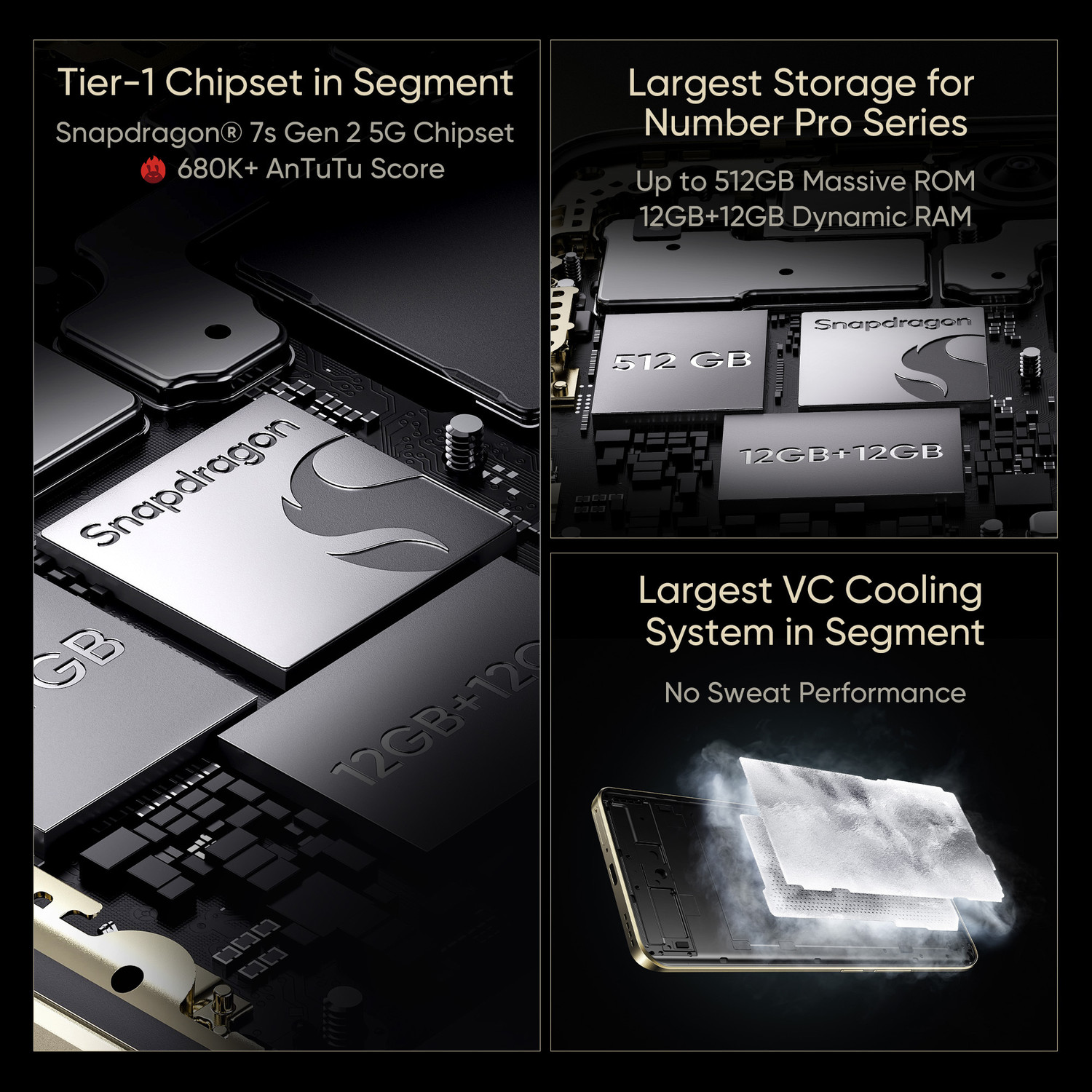 Image of realme 13 Pro 5G (Monet Gold, 256 GB)