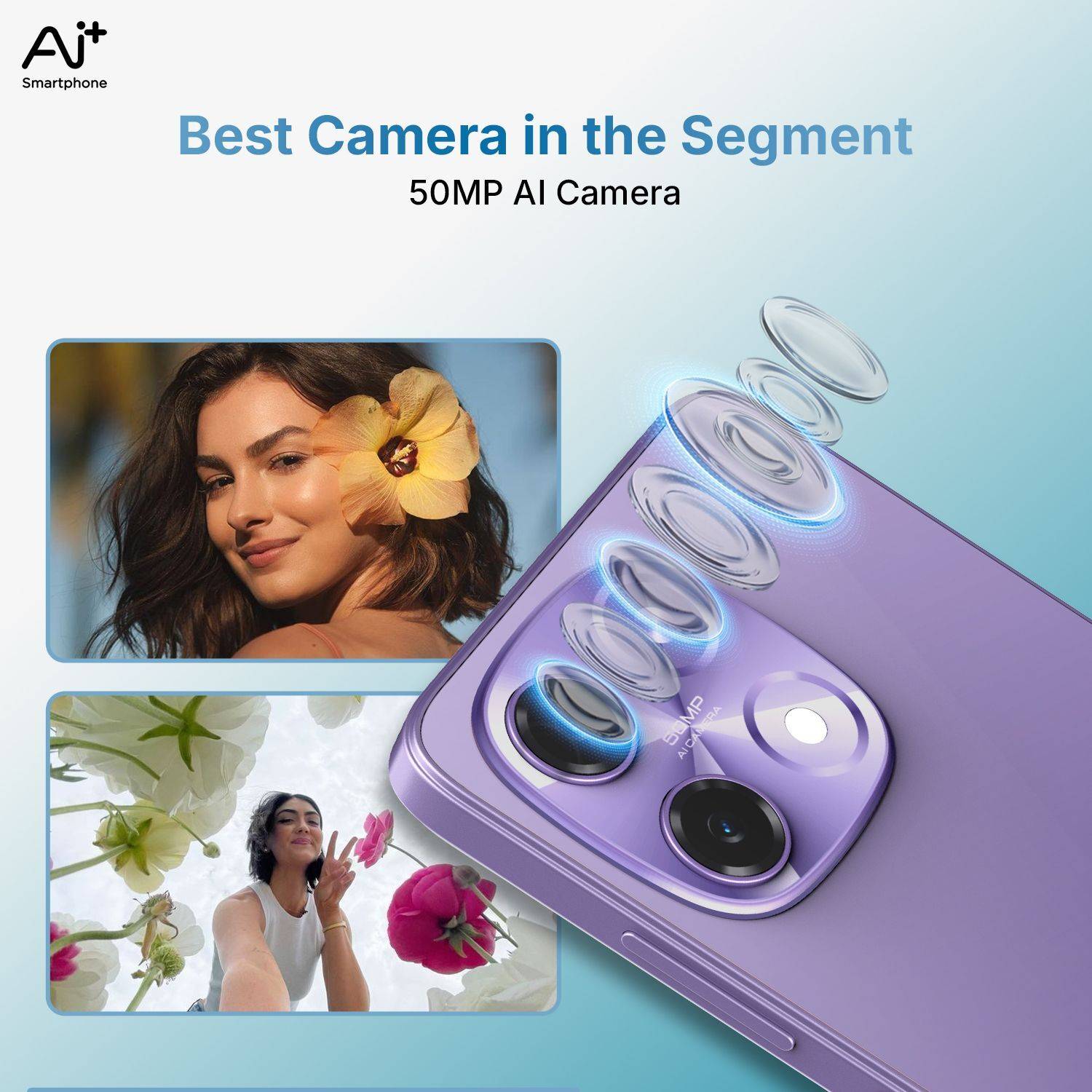 Ai+ Nova 2 5G 128GB Purple - Image 4