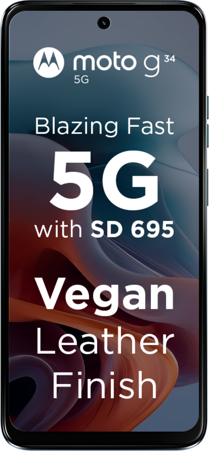 Image of Motorola G34 5G (Ocean Green, 128 GB)