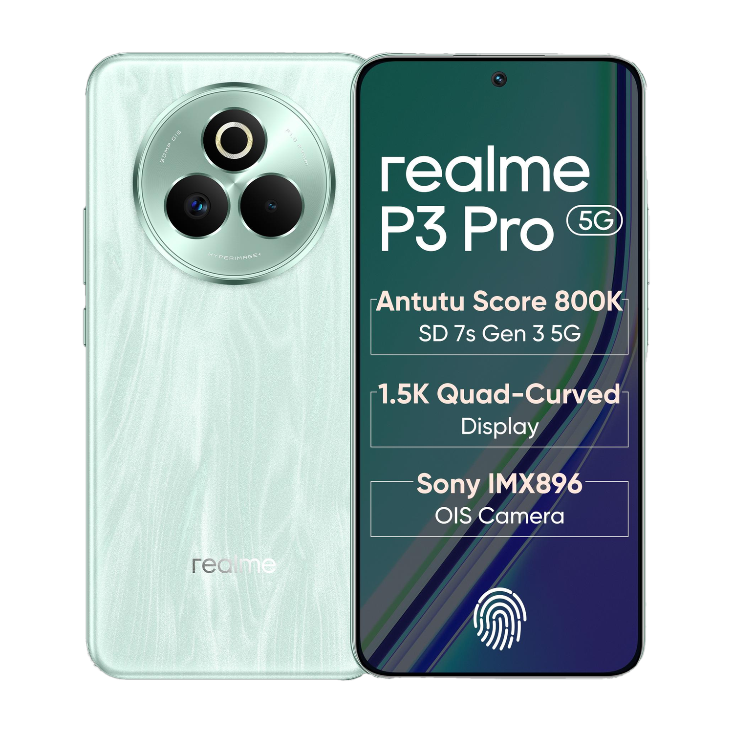 realme P3 Pro 5G (Nebula Glow, 256 GB)