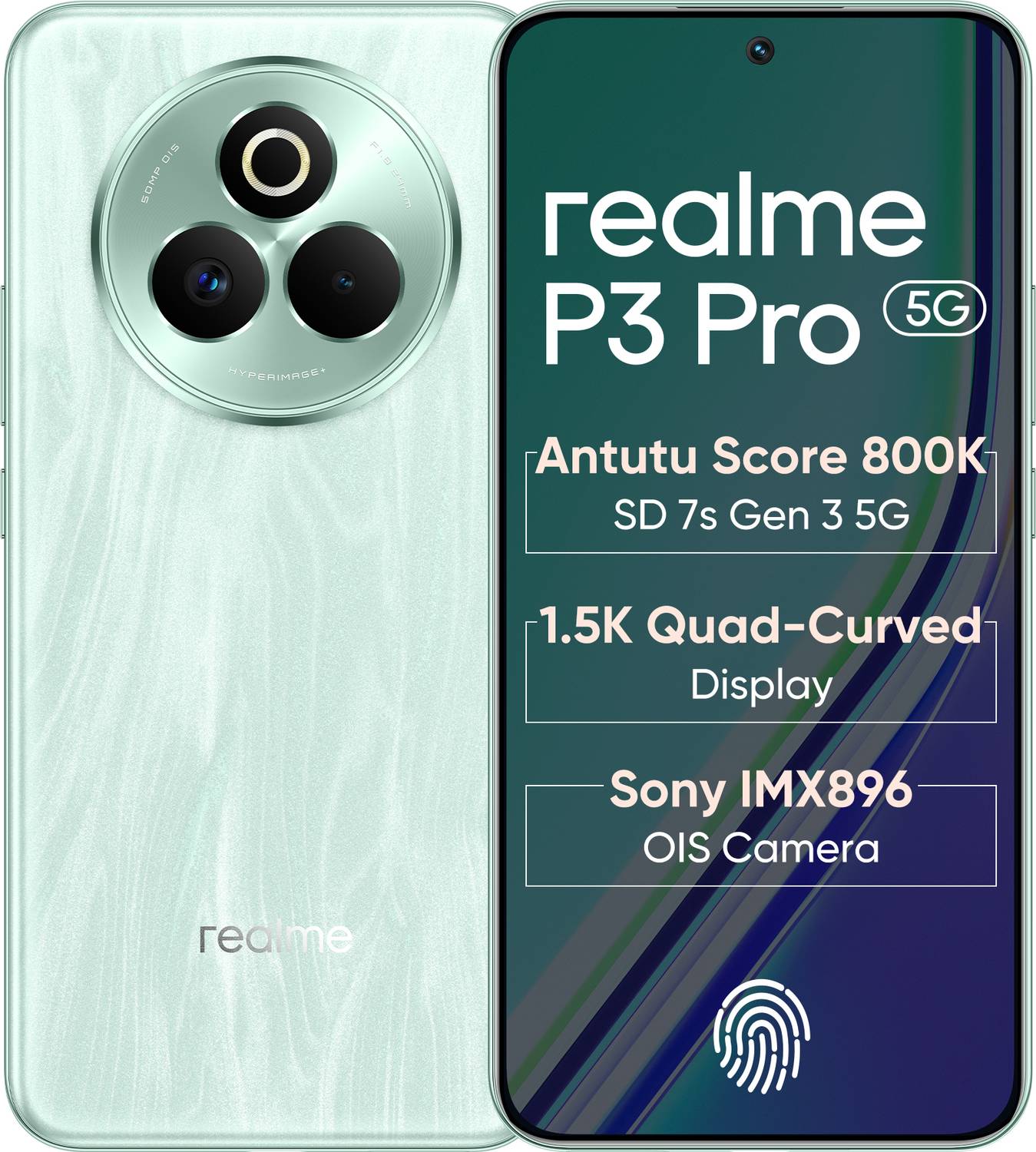 realme P3 Pro 5G (Nebula Glow, 128 GB) - Image 1