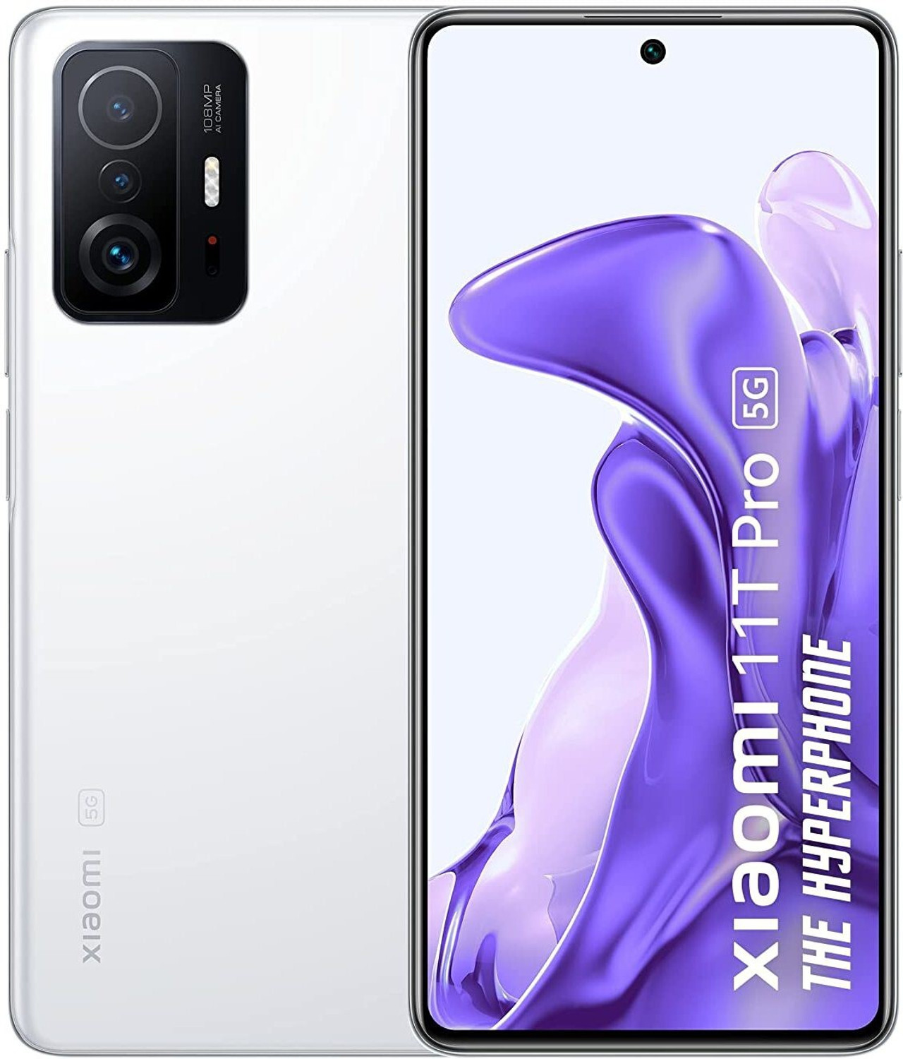 Image of Xiaomi 11T Pro 5G Hyperphone (Moonlight White, 256 GB)