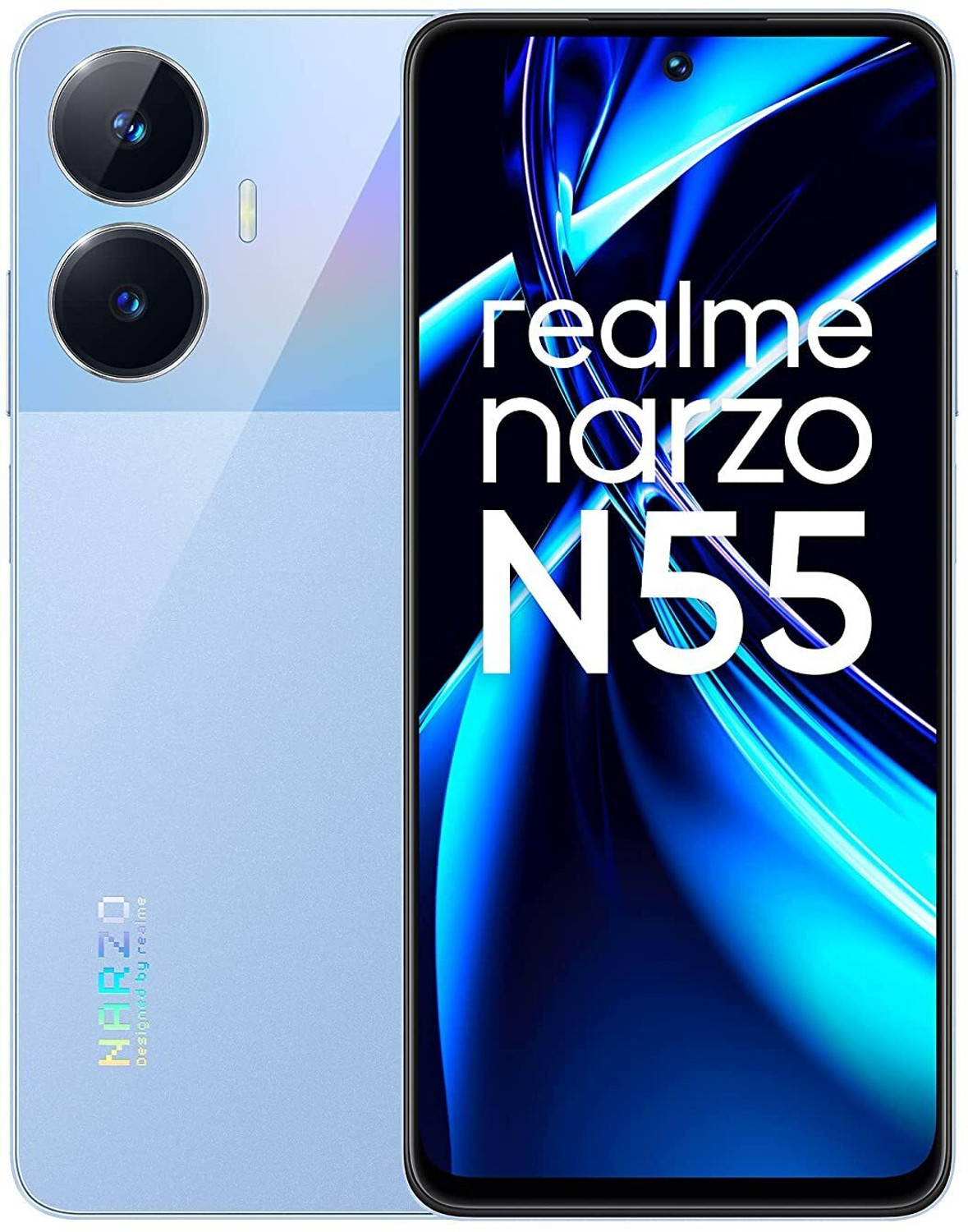 Image of realme Narzo N55 (Prime Blue, 128 GB)