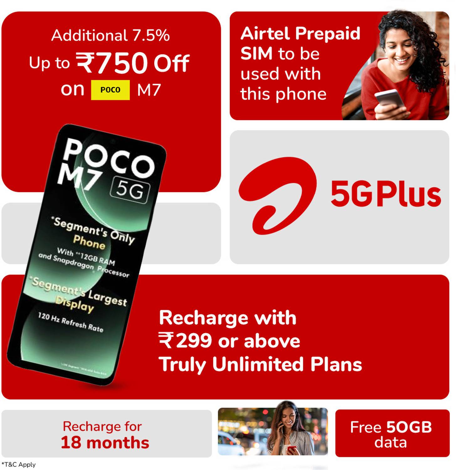 POCO M7 5G 128GB Mint Green - Image 4
