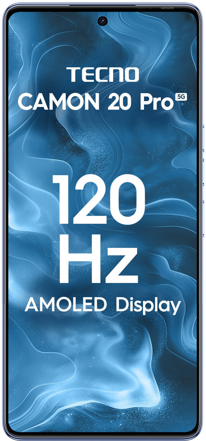 Image of Tecno Camon 20s Pro 5G (Serenity Blue, 256 GB)