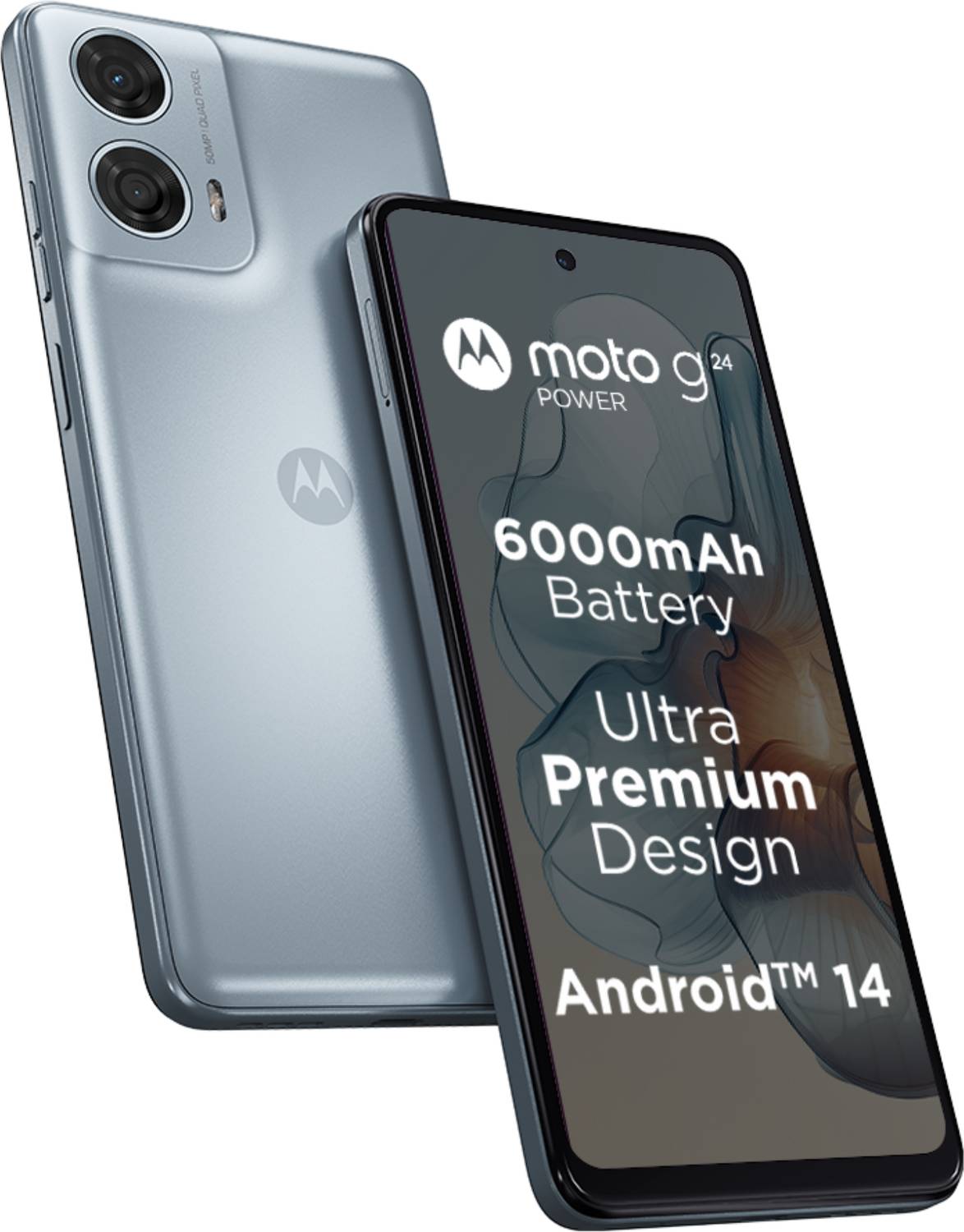 Motorola g24 Power 128GB Glacier Blue - Image 1