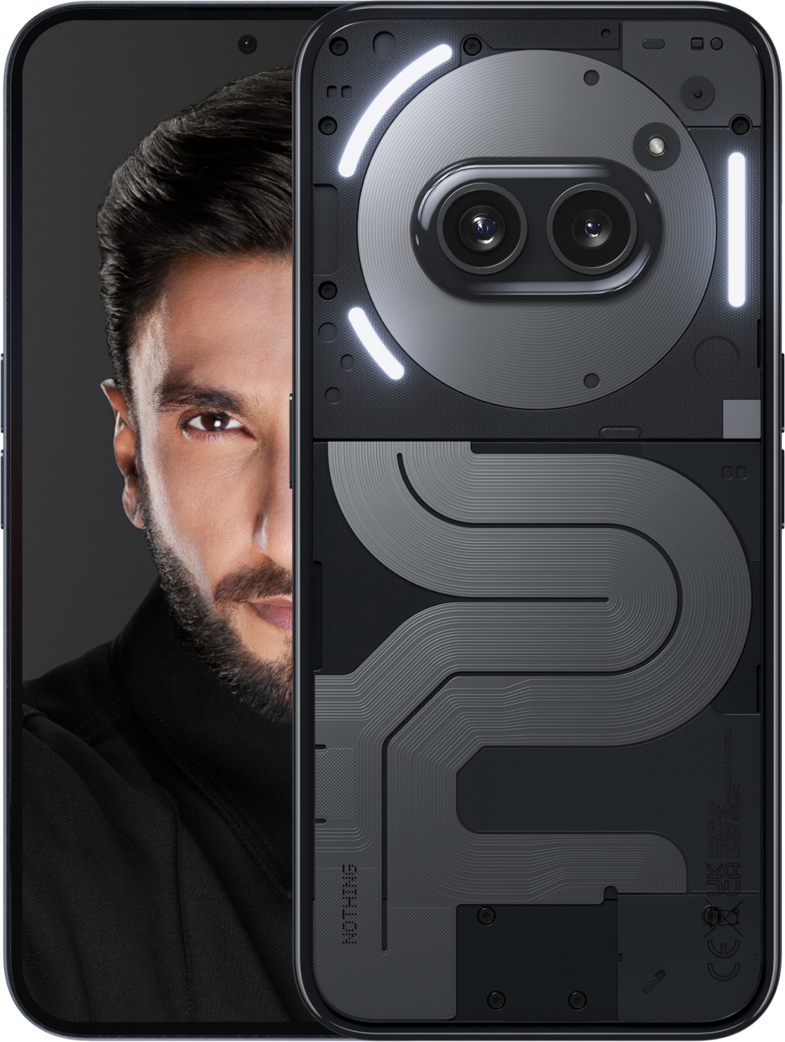 Image of Nothing Phone (2a) Plus (Black, 256 GB)
