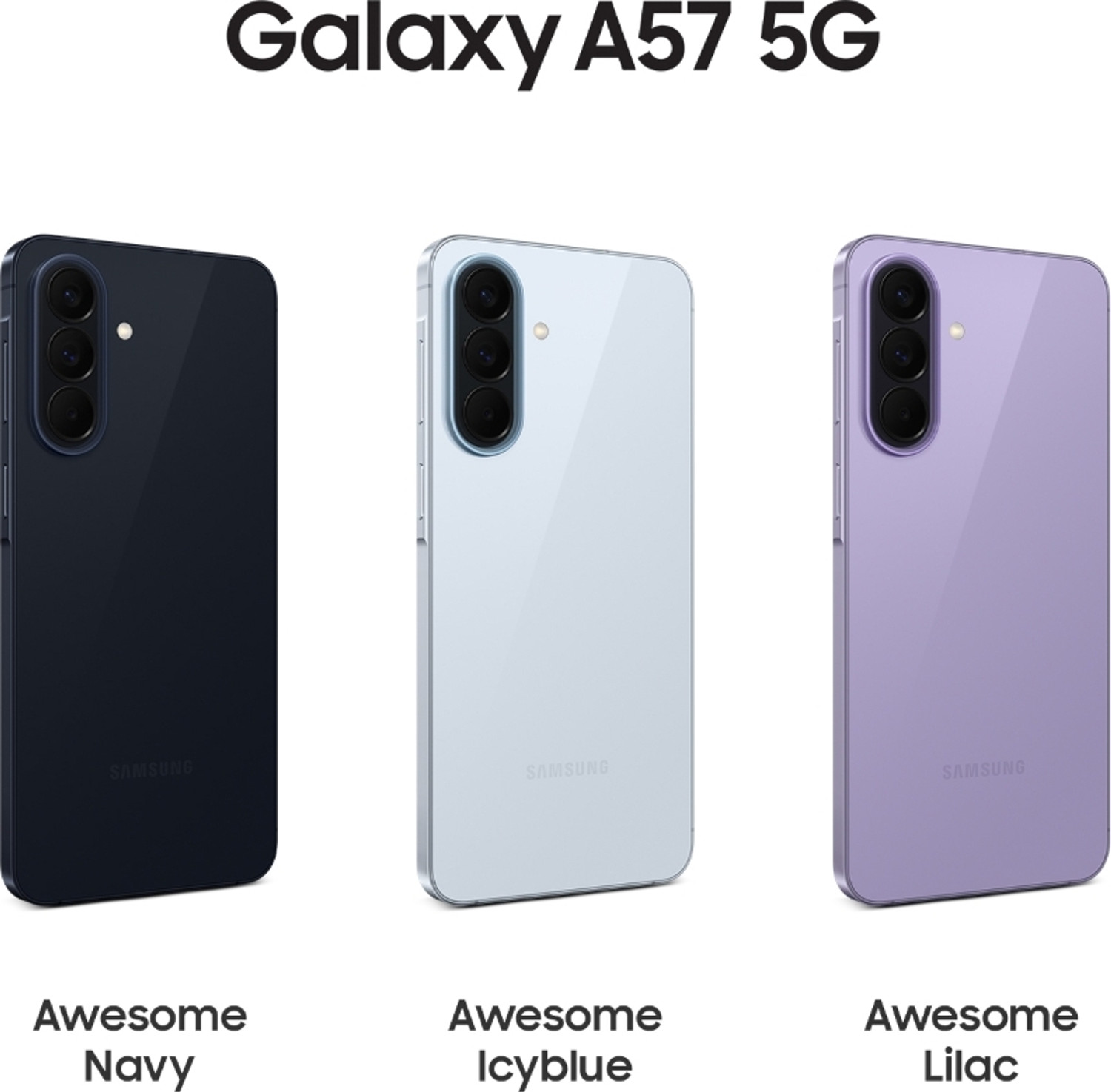 Image of Samsung Galaxy A57 5G (Awesome Navy, 256 GB)