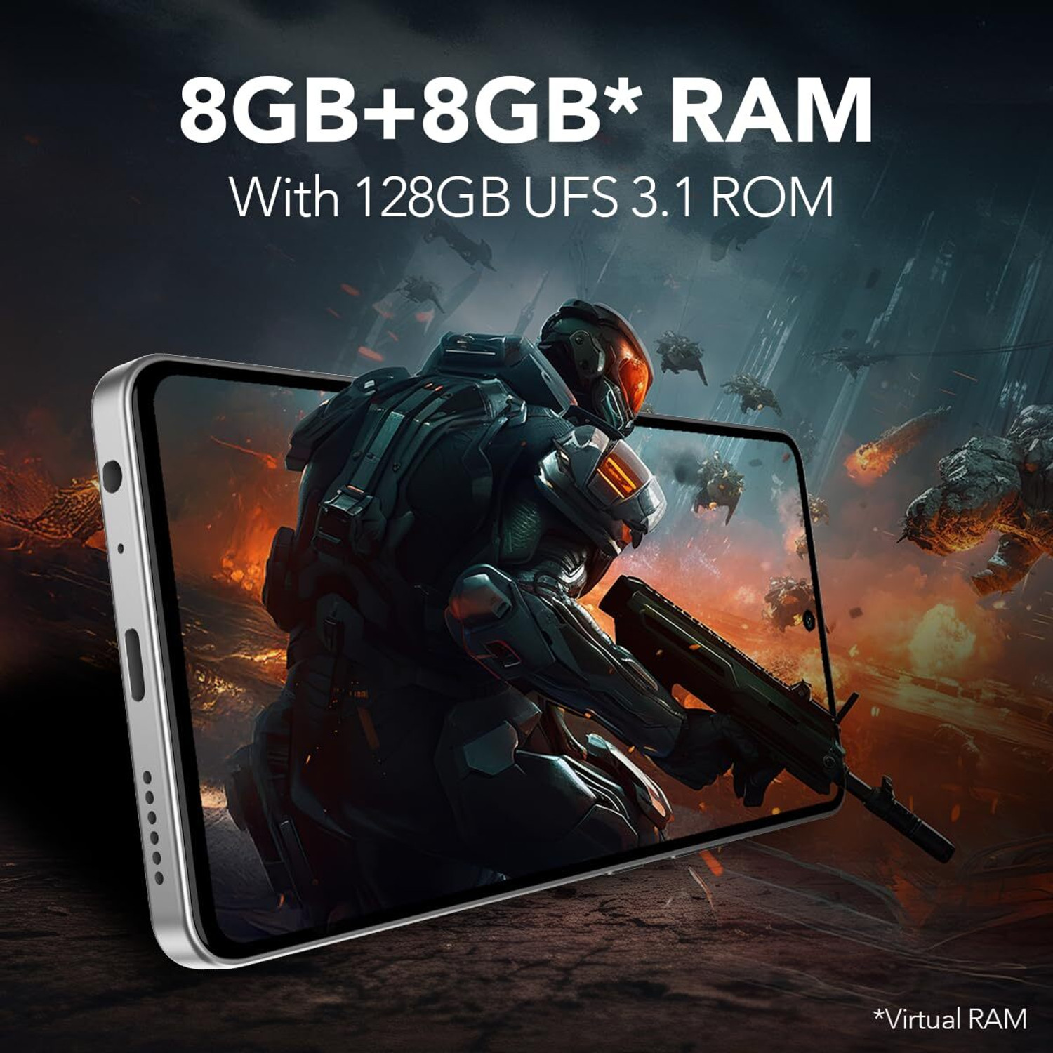 Image of LAVA Play Ultra 5G (Arctic Slate, 128 GB)
