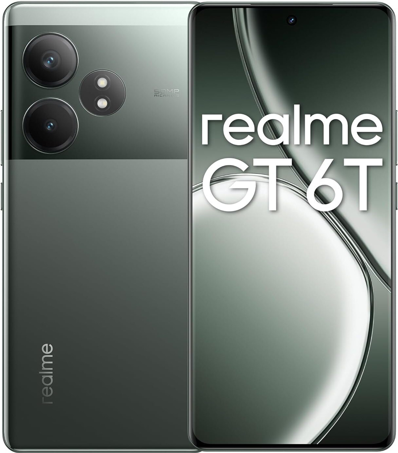 Image of realme GT 6T 5G (Razor Green, 256 GB)