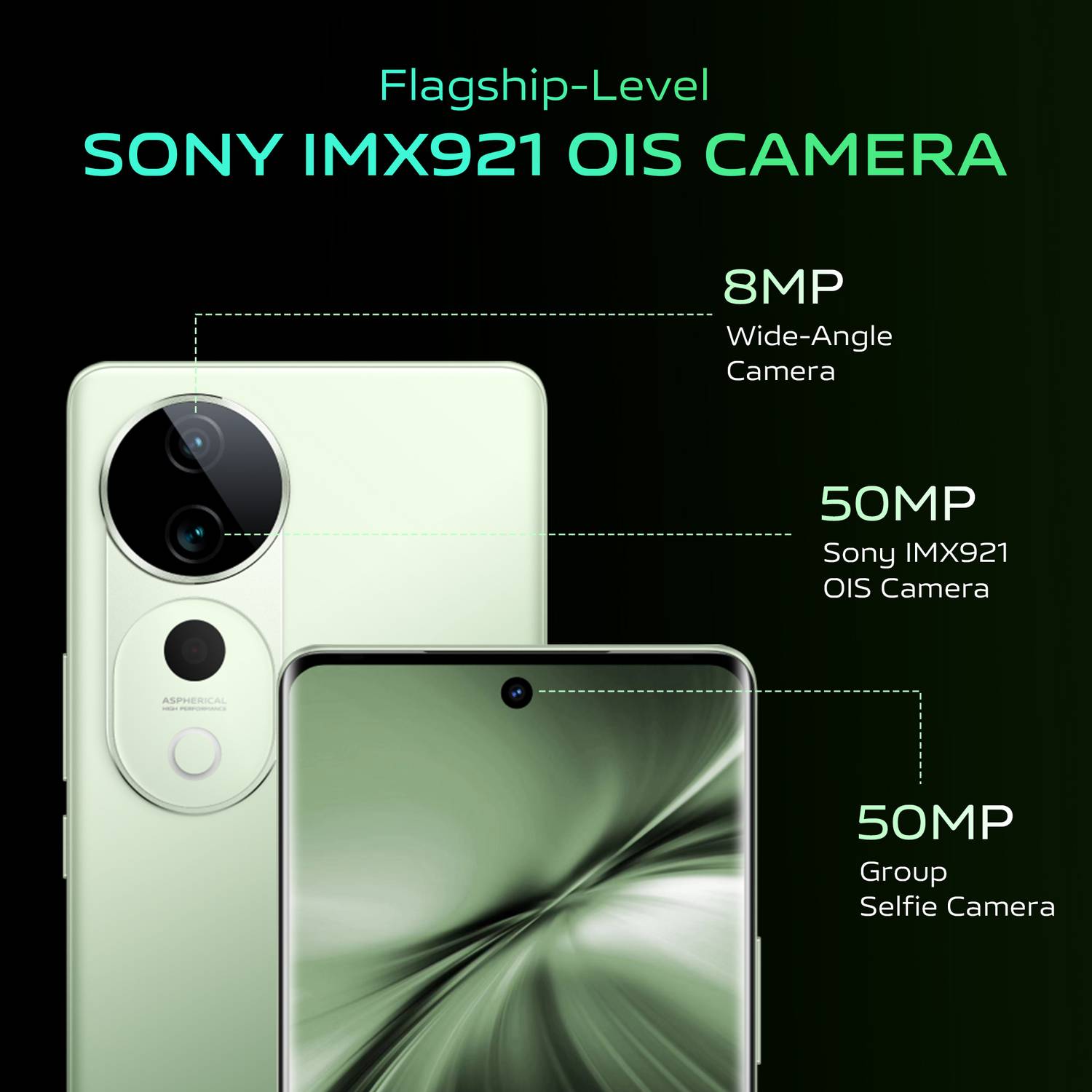 vivo T3 Ultra 256GB Frost Green - Image 5