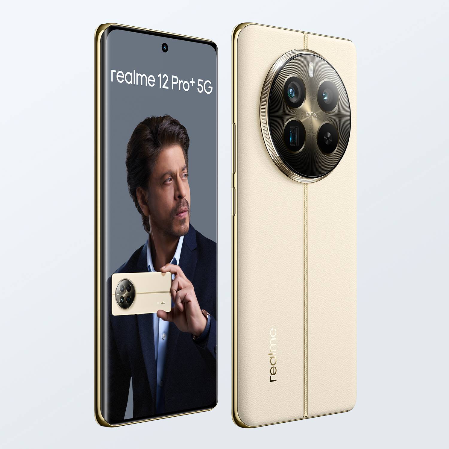 realme 12 Pro+ 5G 256GB Navigator Beige - Image 2