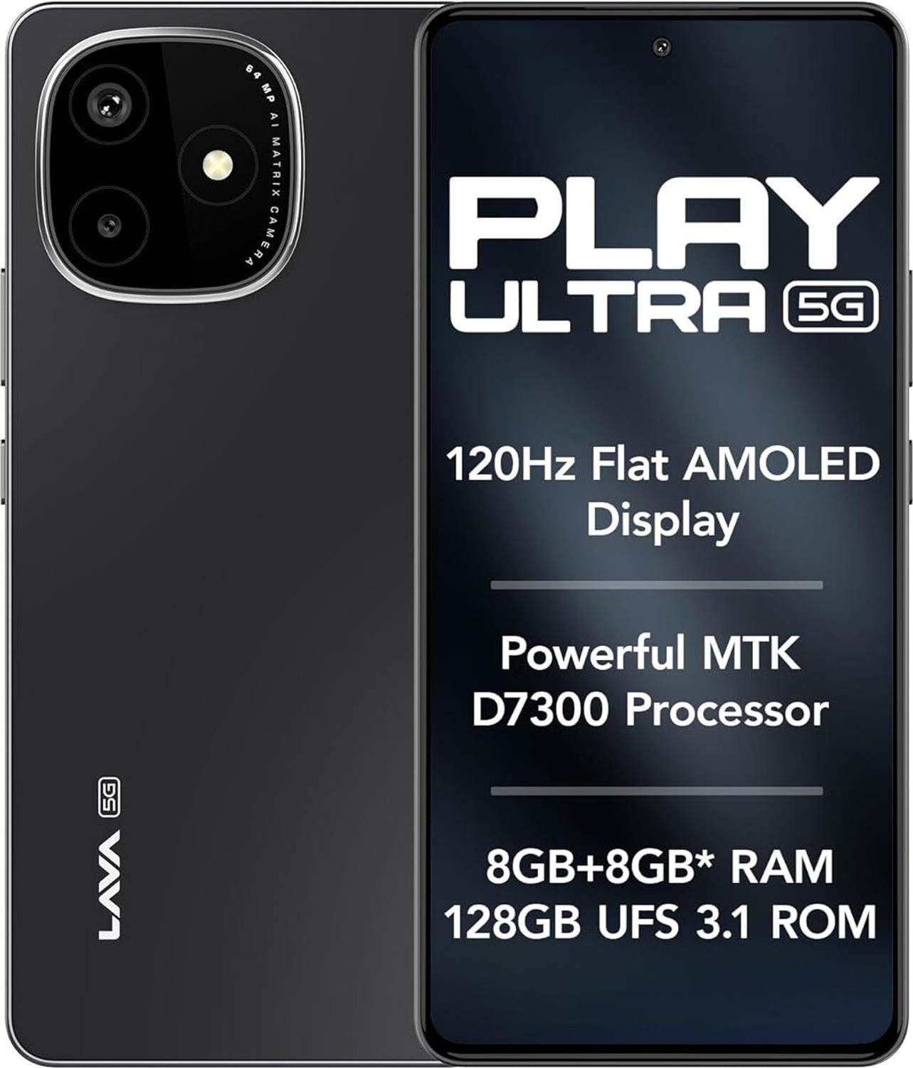 Image of LAVA Play Ultra 5G (Arctic Slate, 128 GB)