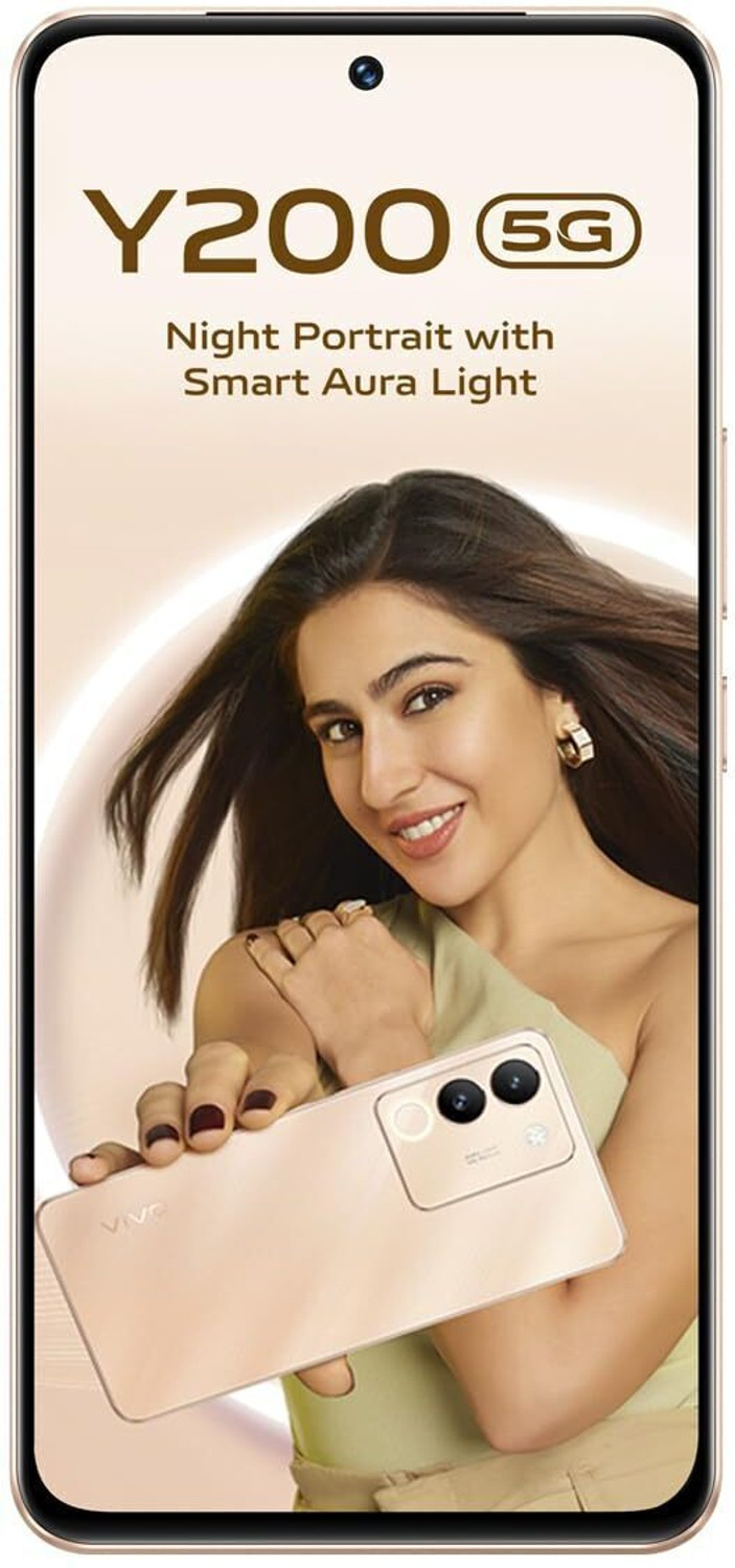 Image of vivo Y200 5G (Desert Gold, 256 GB)