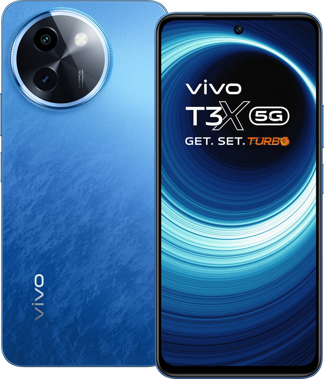 vivo T3x 5G 128GB Sapphire Blue - Image 1