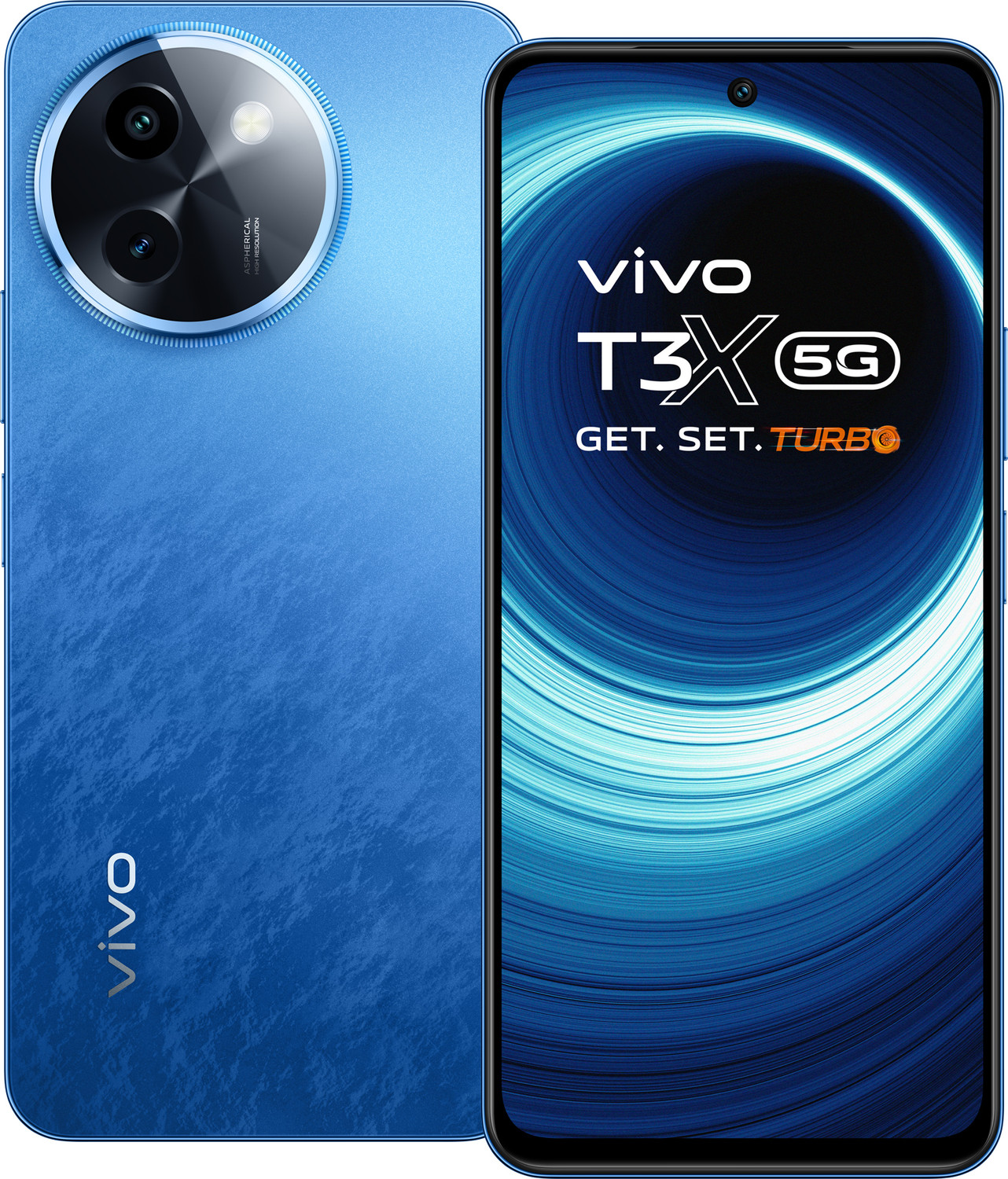 Image of vivo T3x 5G (Sapphire Blue, 128 GB)