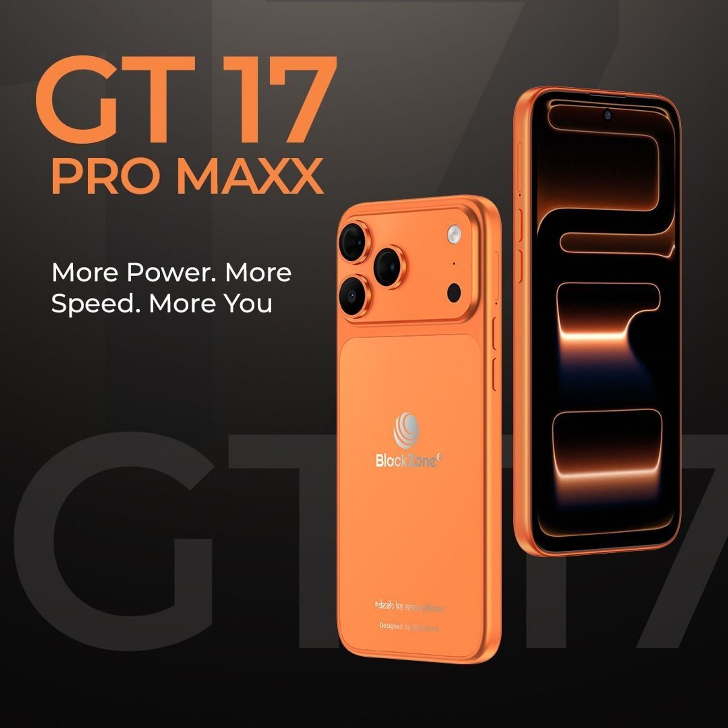 Image of BlackZone GT 17 PRO MAXX (Orange, 128 GB)