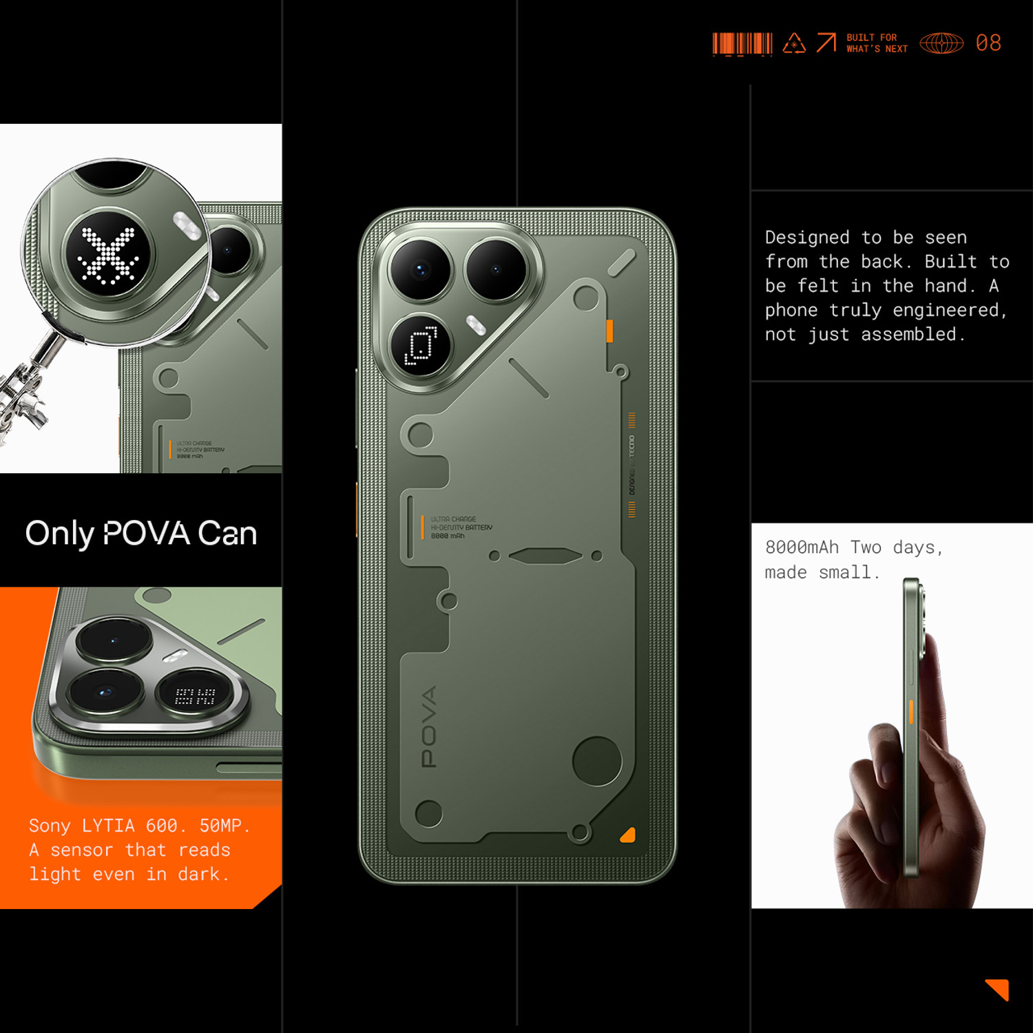 Image of Tecno Pova 8 5G (Terminal Green, 128 GB)