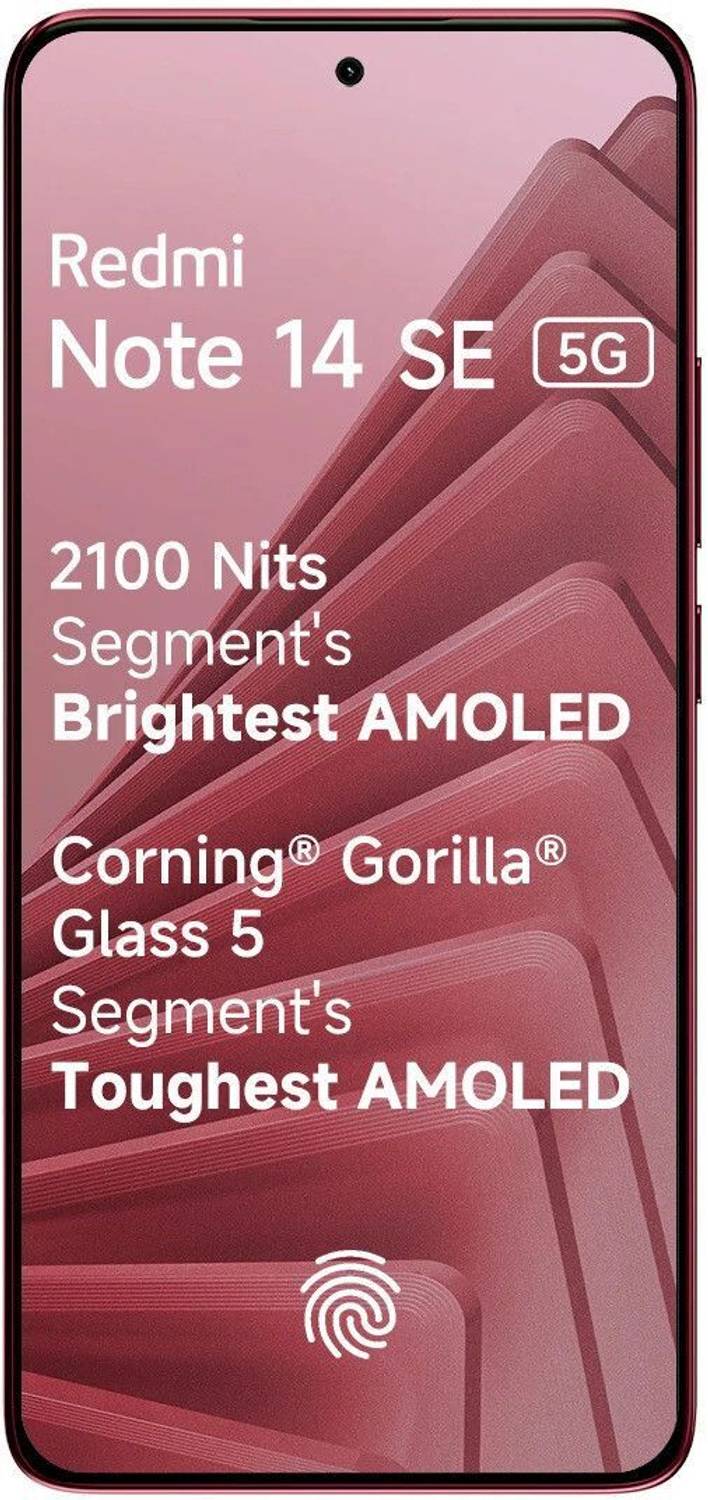 Redmi Note 14 SE 5G 128GB Crimson Art - Image 2