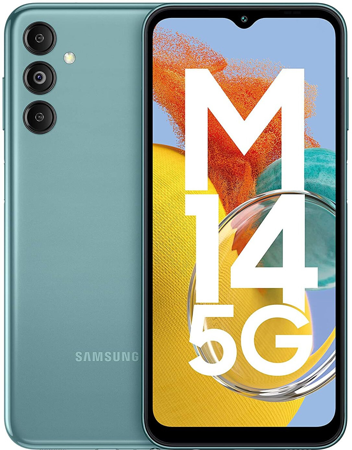 Image of Samsung Galaxy5 (Smoky Teal, 128 GB)