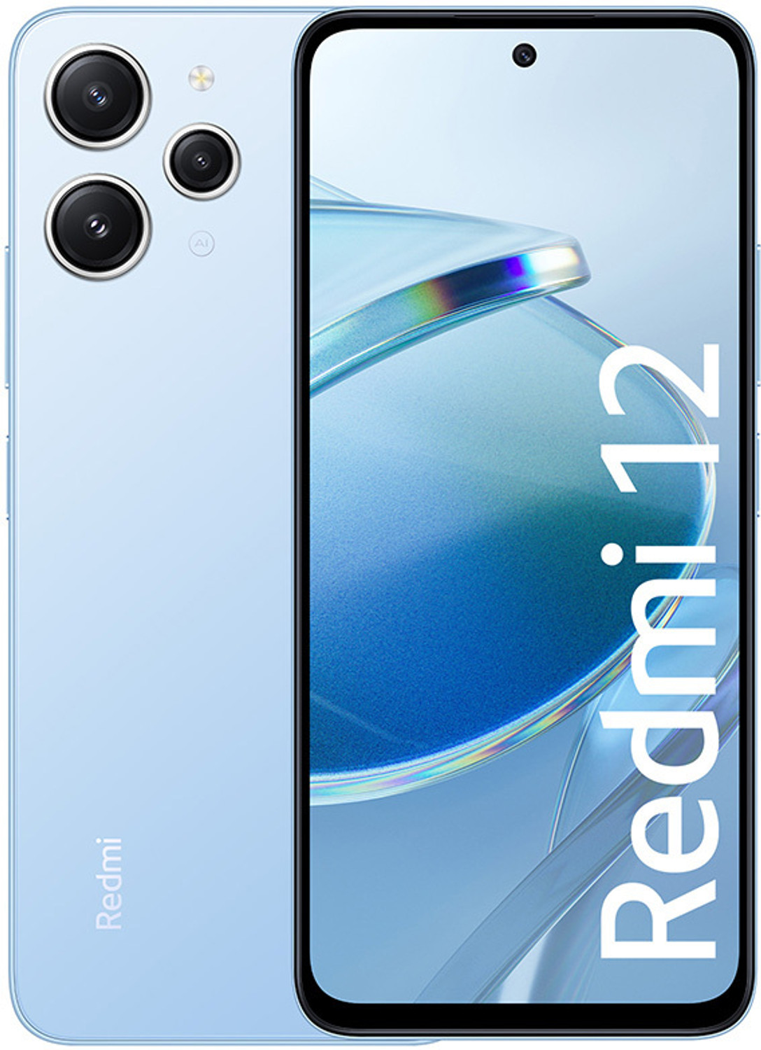 Image of REDMI 12 (Pastel Blue, 128 GB)