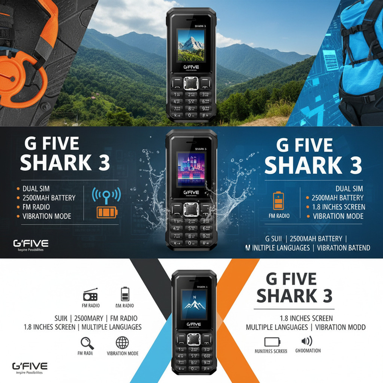 Image of G'Five SHARK 3