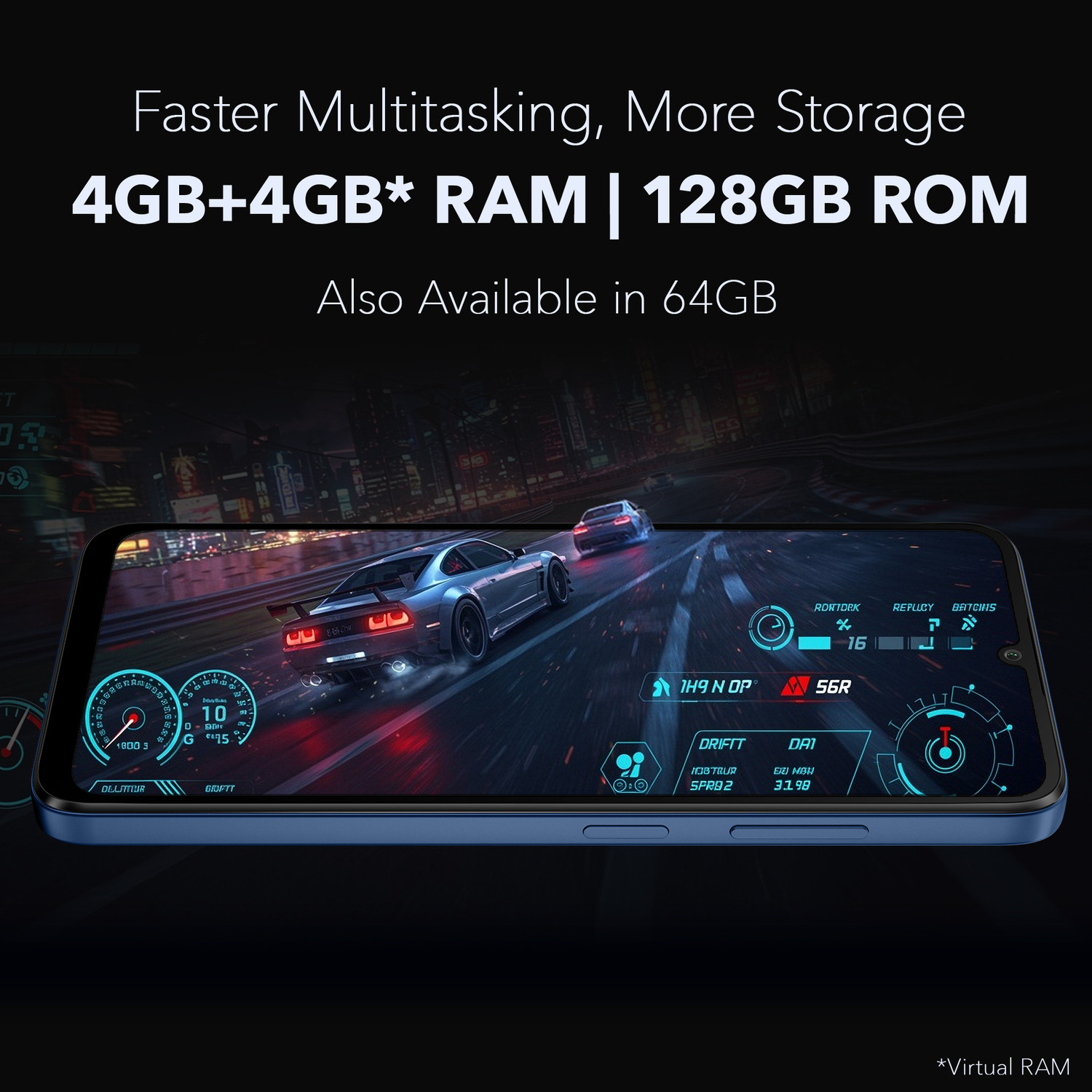 Image of LAVA Bold N1 5G (Royal Blue, 64 GB)