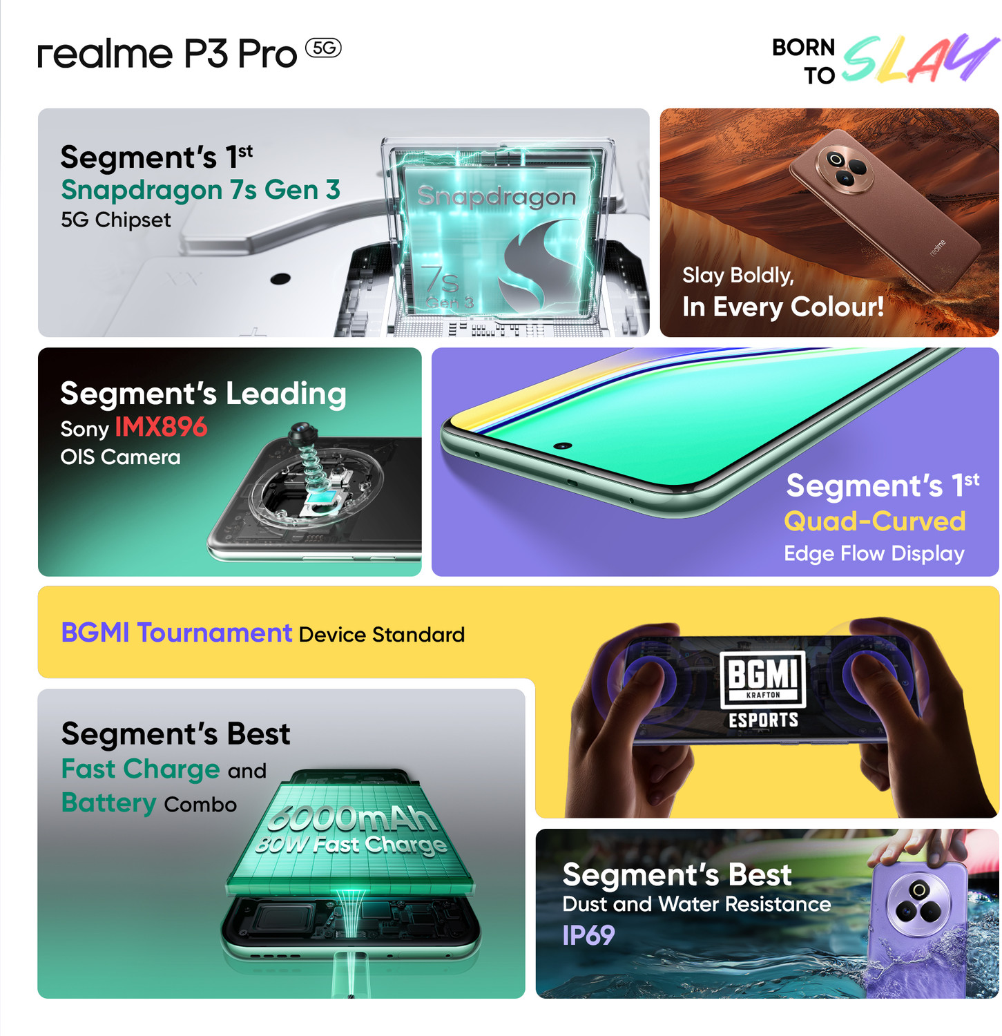 Image of realme P3 Pro 5G (Saturn Brown, 256 GB)