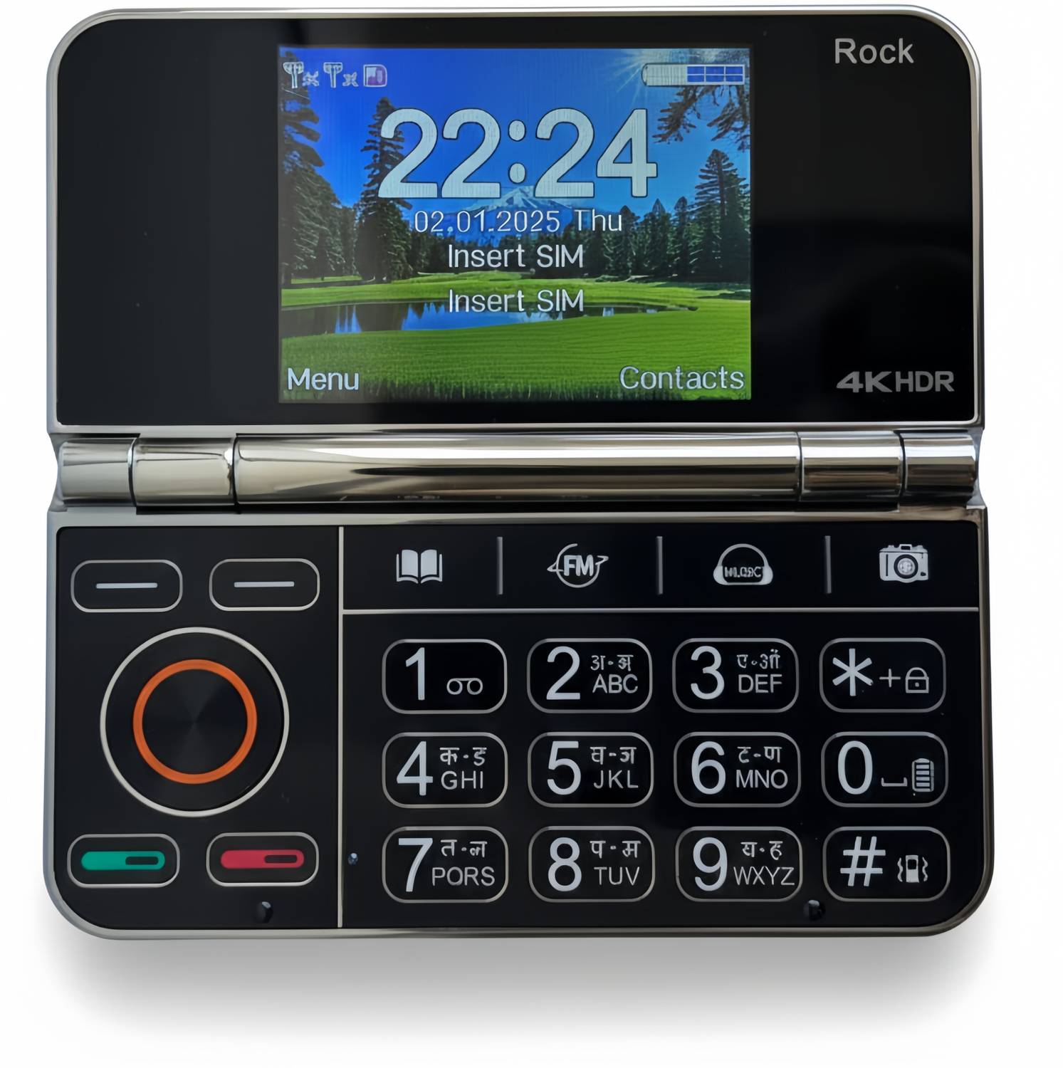 Snexan Rock Fold Mini 4K Dual Screen Mobile - Image 1