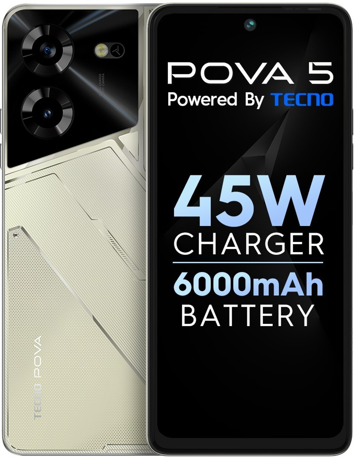 Image of Tecno Pova 5 (Amber Gold, 128 GB)