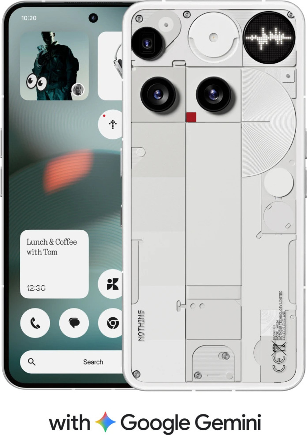 Image of Nothing Phone (3) (White, 256 GB)